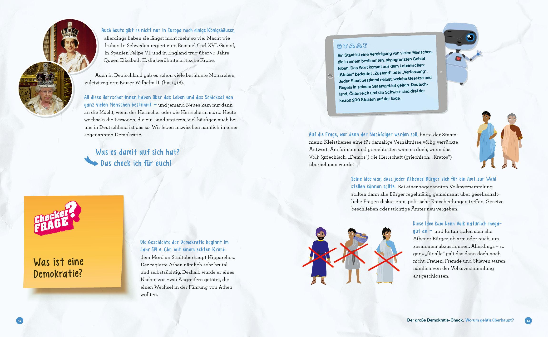 Beispielinhalt (Bild) Checker Tobi - Der große Demokratie-Check: Wahlen, Parlamente, Kinderrechte - Das check ich für euch!