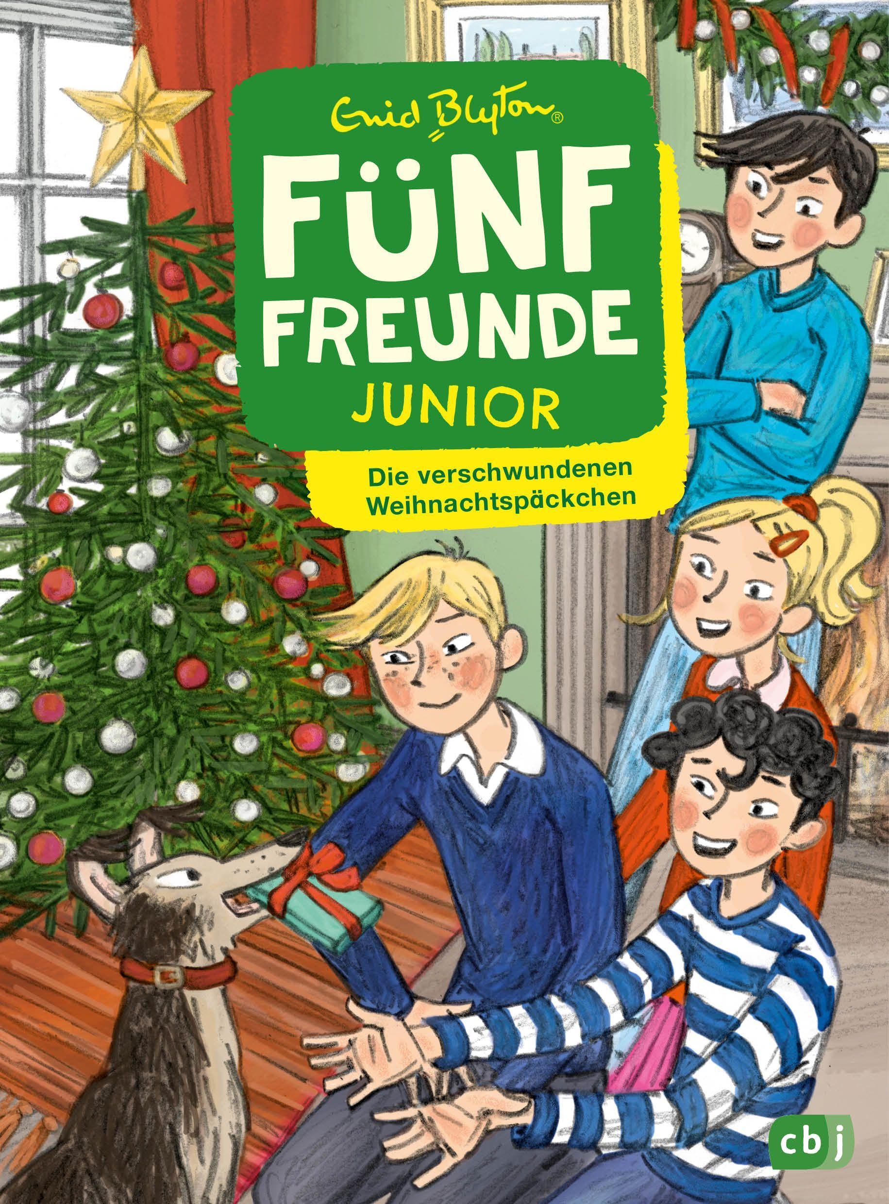 Vorderes Coverbild Fünf Freunde JUNIOR - Die verschwundenen Weihnachtspäckchen