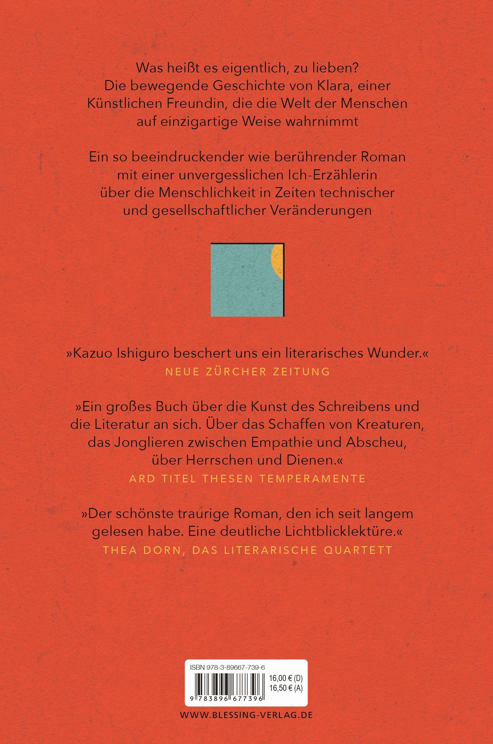 Beispielinhalt (Bild) Klara und die Sonne