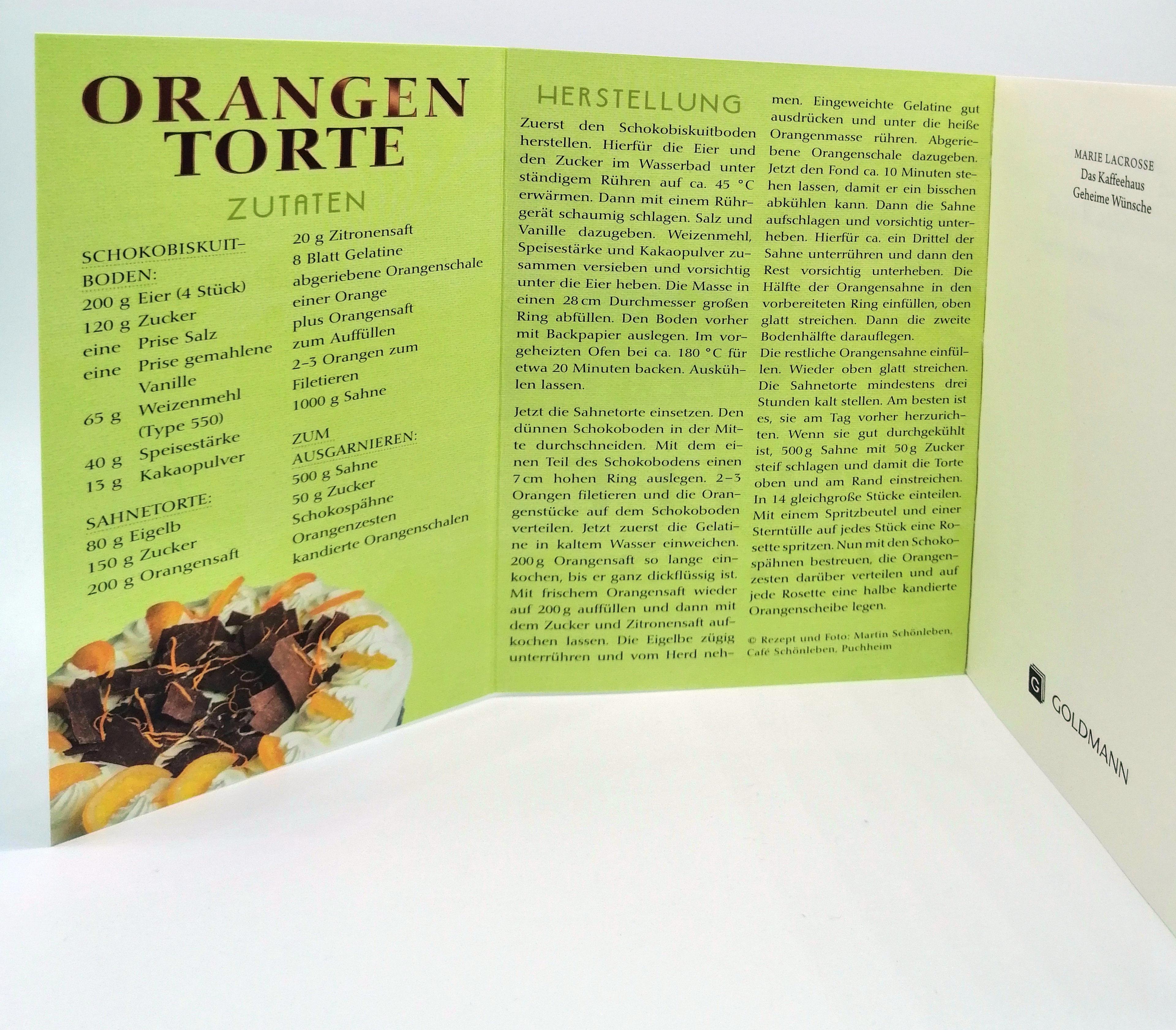 Beispielinhalt (Bild) Das Kaffeehaus - Geheime Wünsche