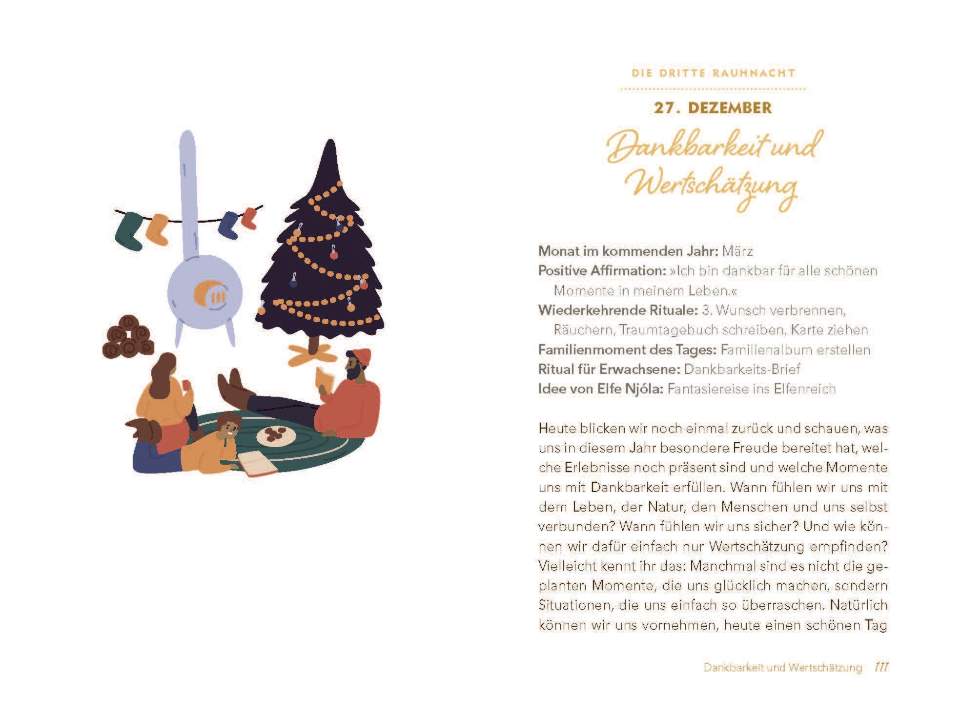 Beispielinhalt (Bild) Rauhnächte mit Kindern erleben