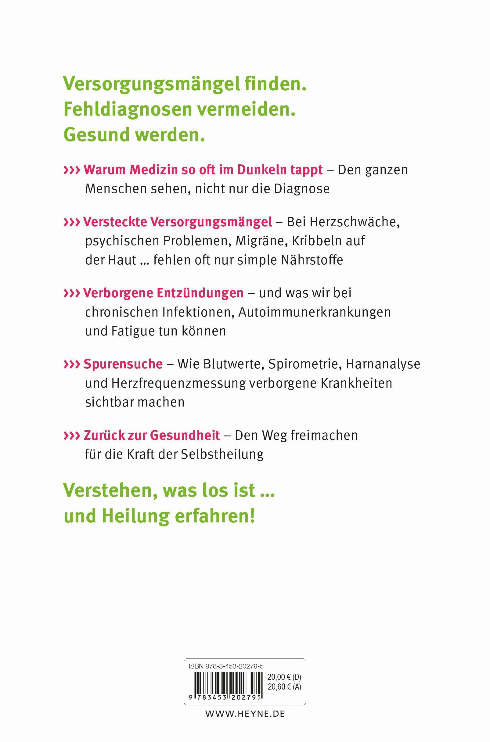 Beispielinhalt (Bild) Heilung erfahren. Verborgene Krankheiten erkennen und besiegen
