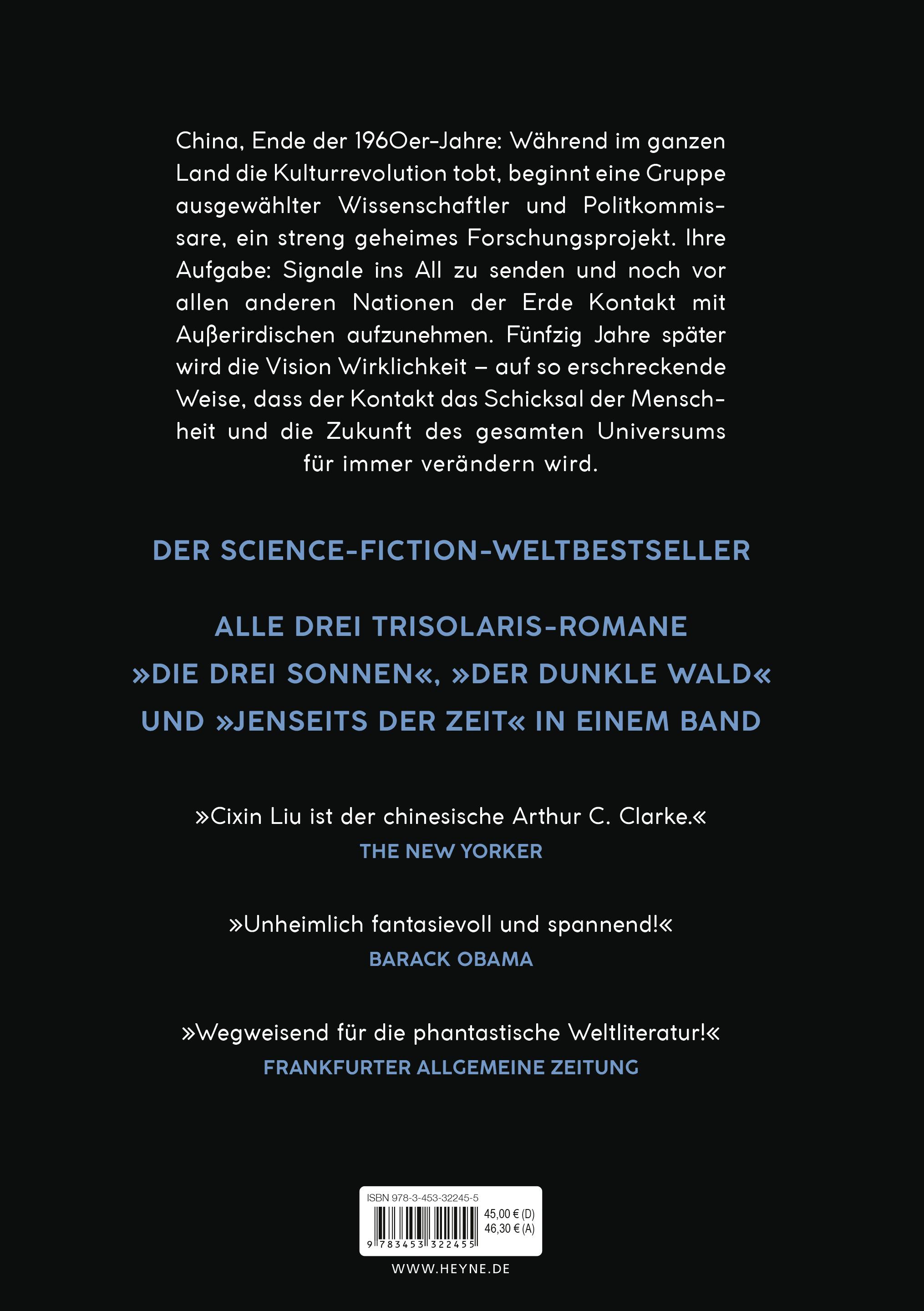 Beispielinhalt (Bild) Trisolaris - Die Trilogie