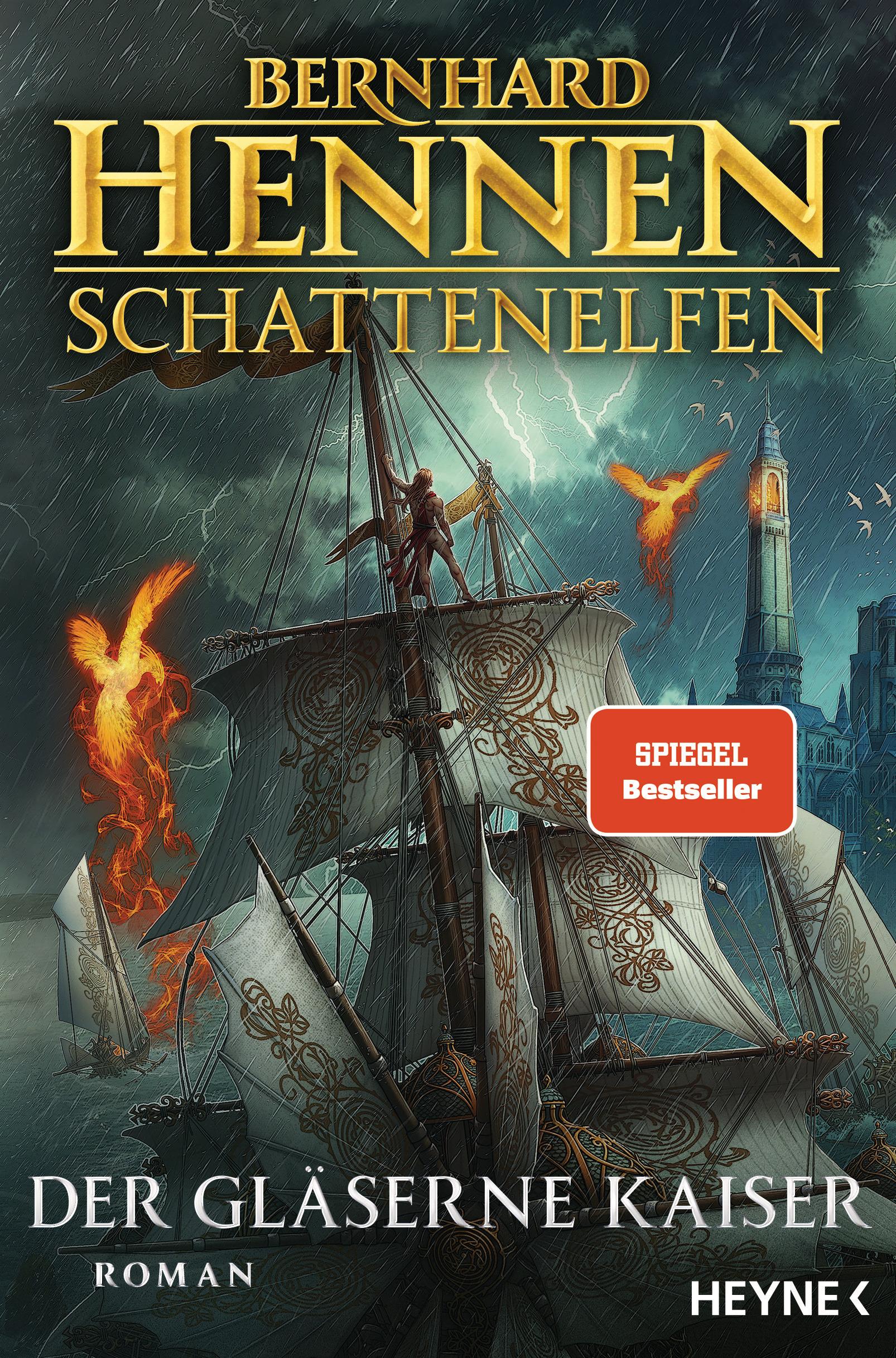 Vorderes Coverbild Schattenelfen - Der Gläserne Kaiser