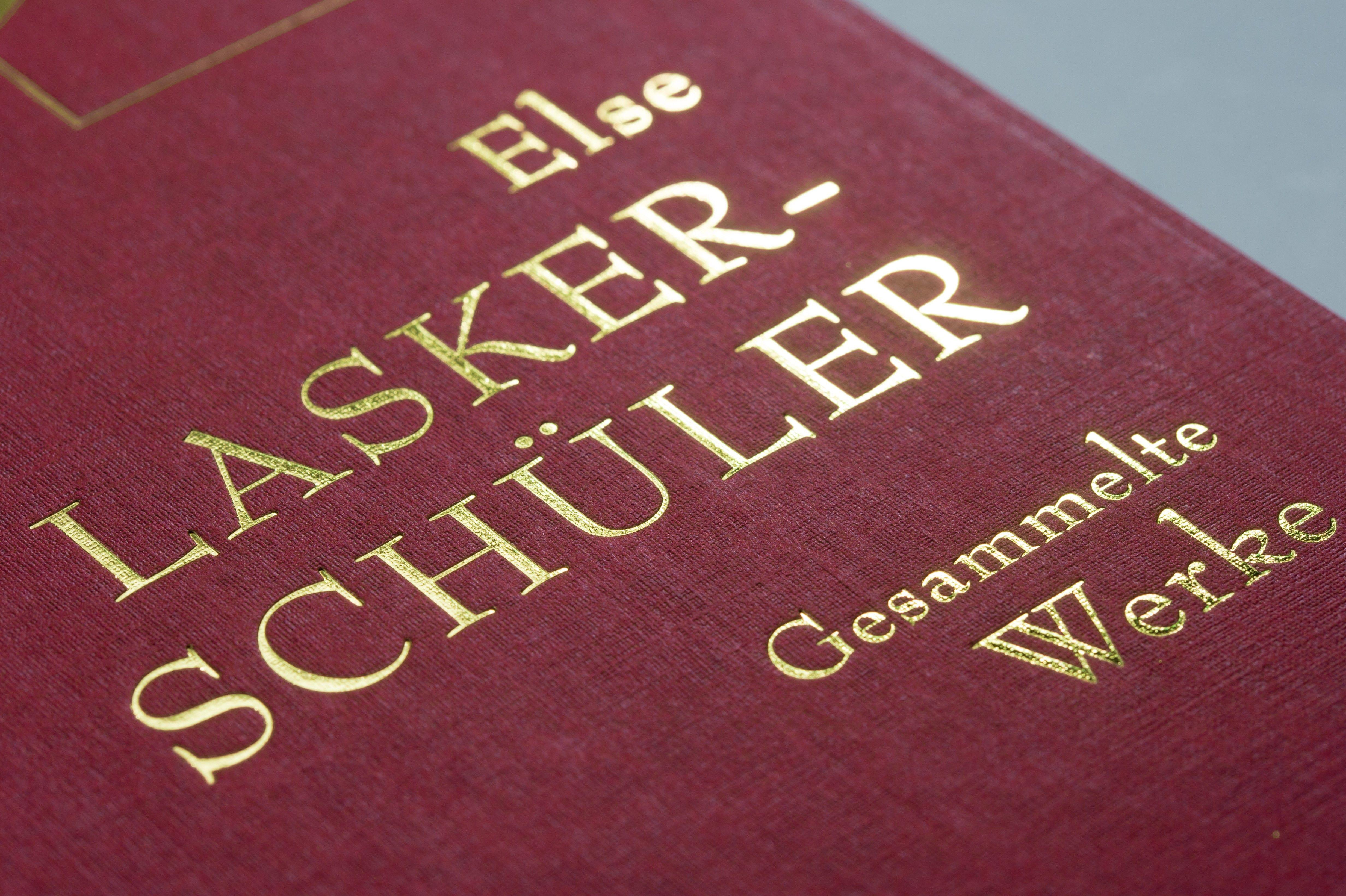 Beispielinhalt (Bild) Else Lasker-Schüler, Gesammelte Werke