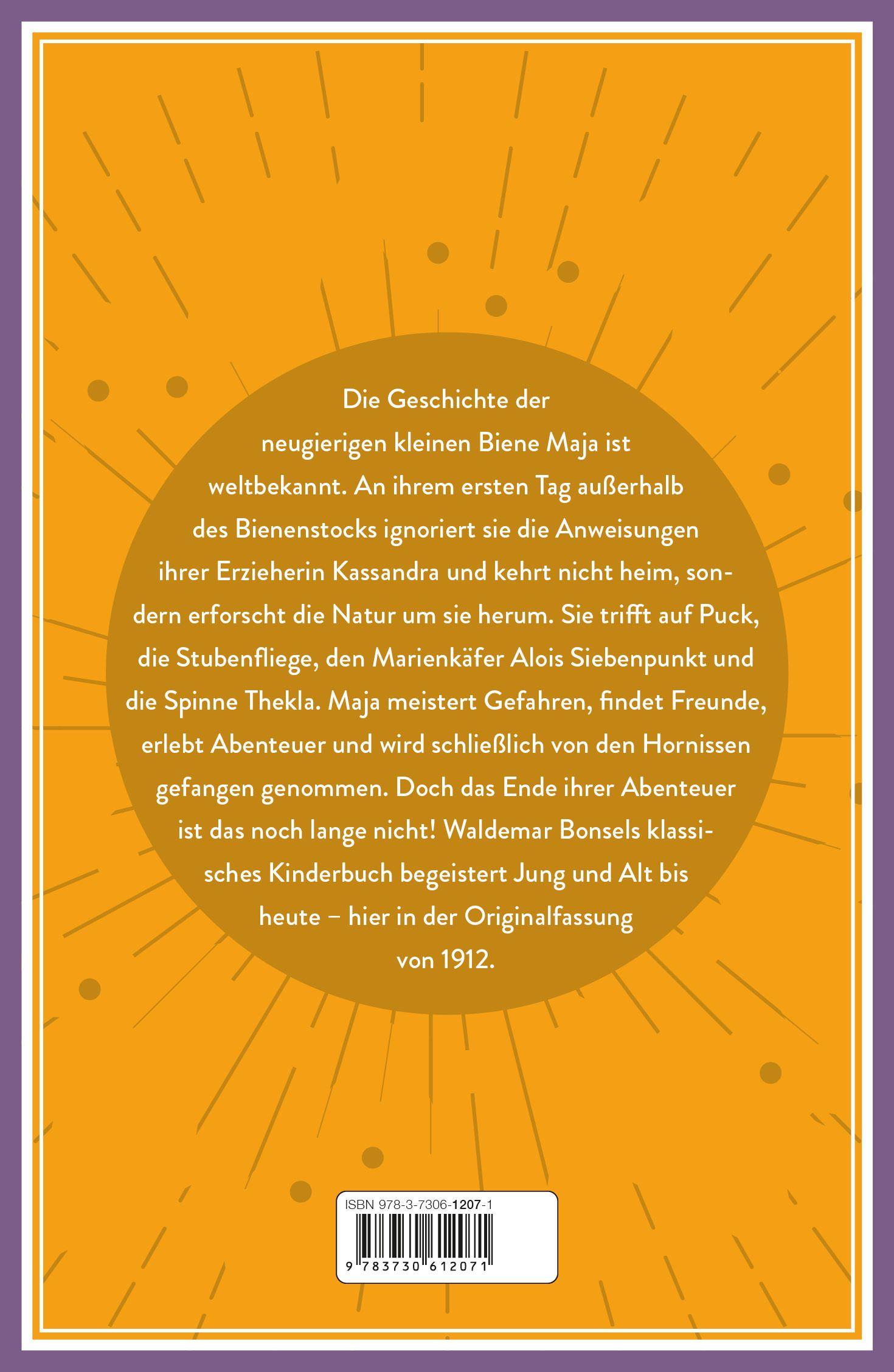 Beispielinhalt (Bild) Die Biene Maja und ihre Abenteuer