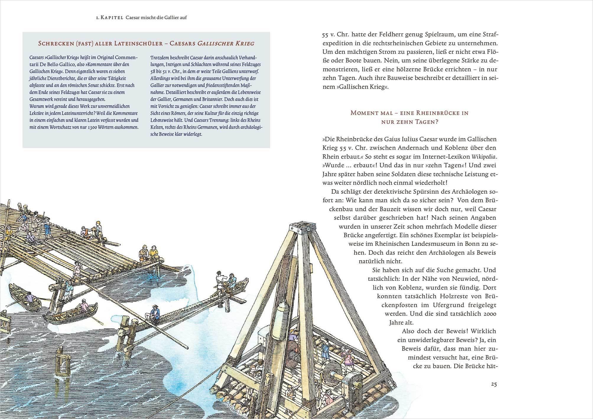 Beispielinhalt (Bild) Das Rätsel der Varusschlacht. Archäologen auf der Spur der verlorenen Legionen