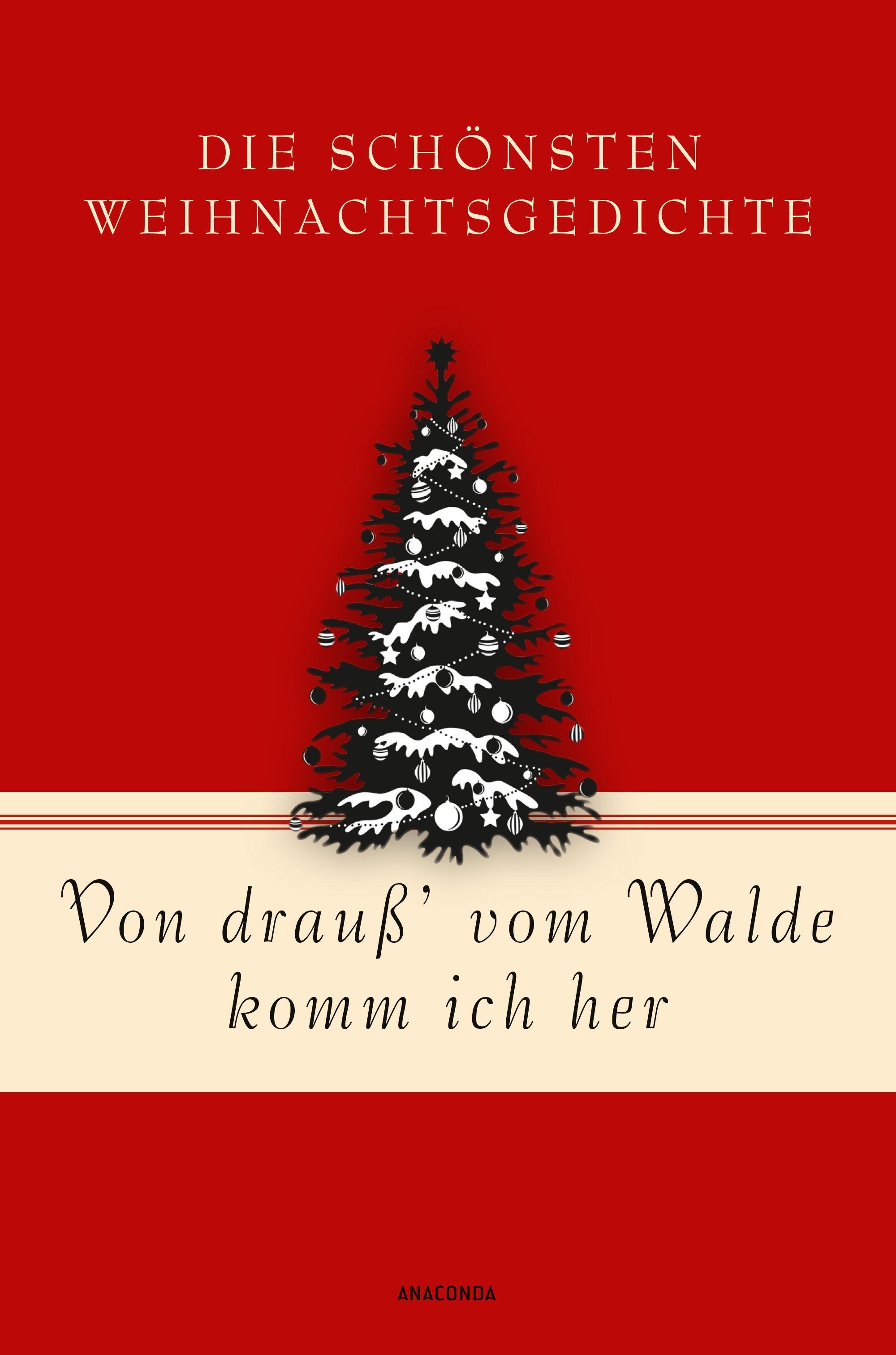Vorderes Coverbild Von drauß' vom Walde komm ich her. Die schönsten Weihnachtsgedichte