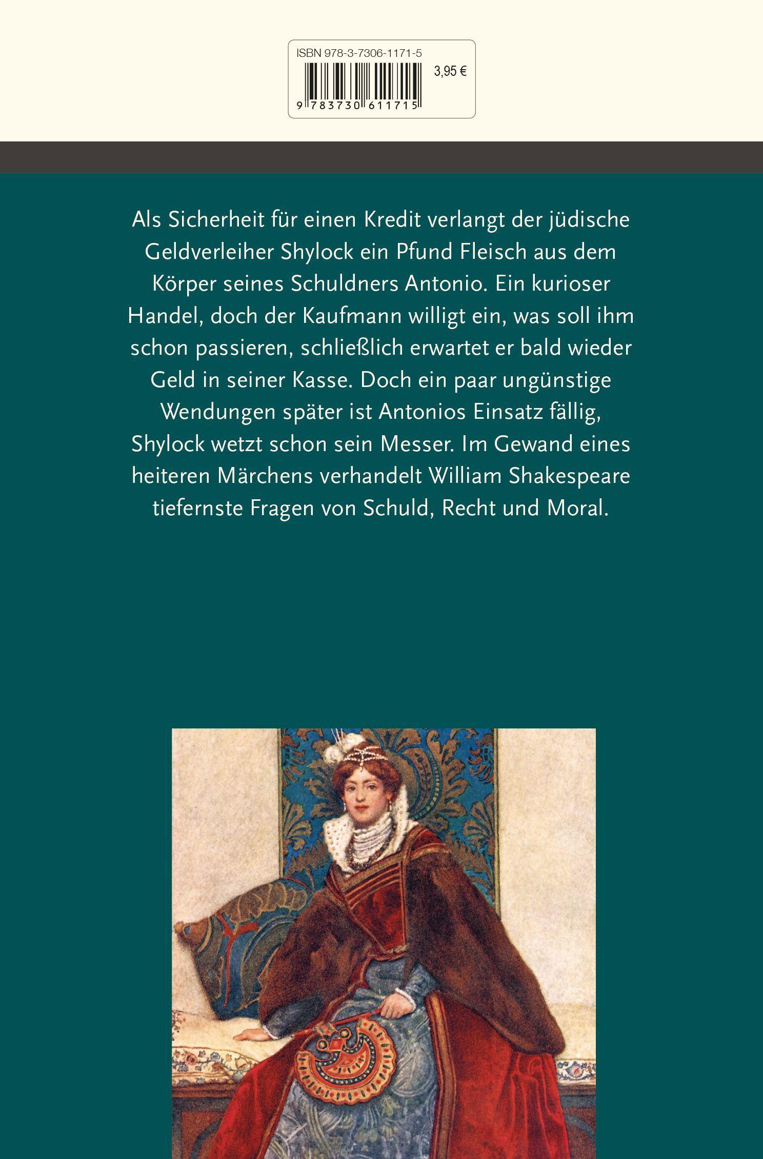 Beispielinhalt (Bild) Der Kaufmann von Venedig
