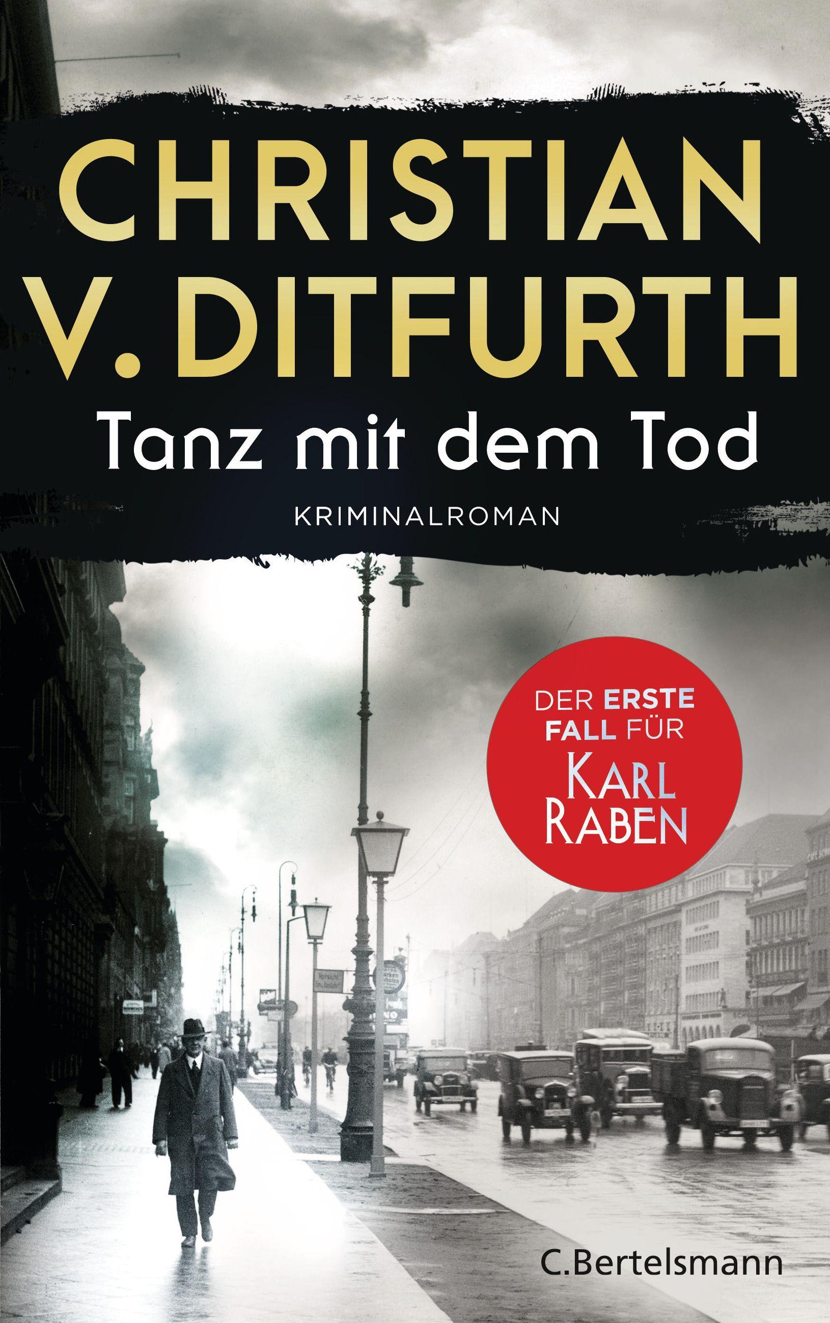 Vorderes Coverbild Tanz mit dem Tod. Der erste Fall für Karl Raben