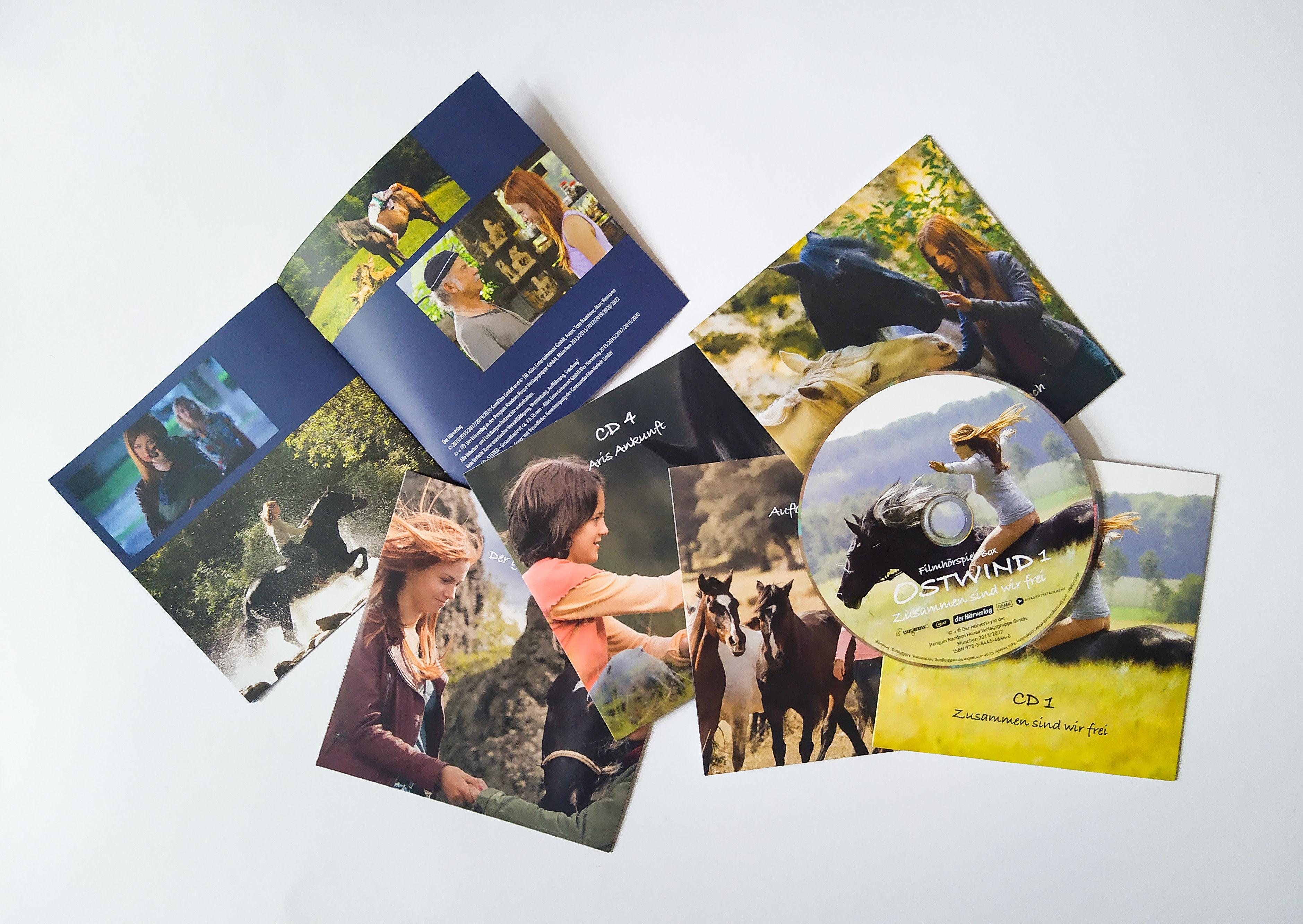 Beispielinhalt (Bild) Ostwind Filmhörspiel Box 1-5