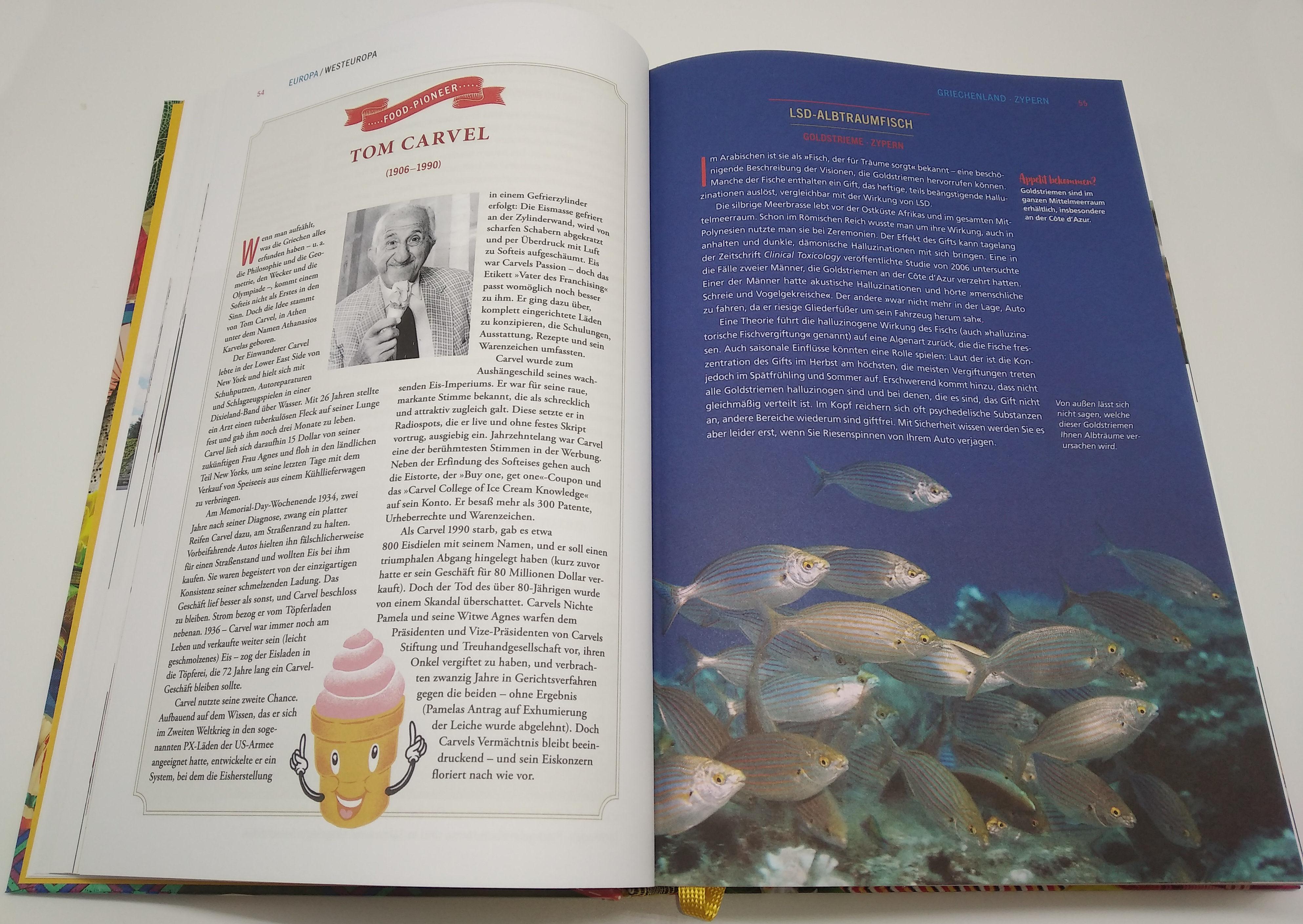 Beispielinhalt (Bild) Gastro Obscura