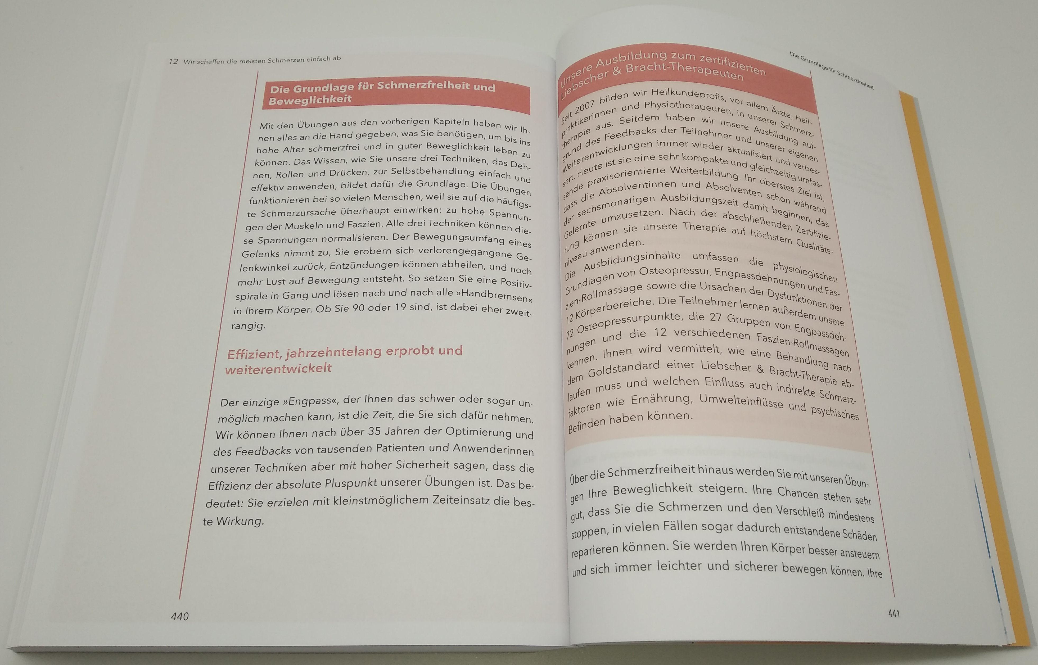 Beispielinhalt (Bild) Schmerzfrei und beweglich bis ins hohe Alter
