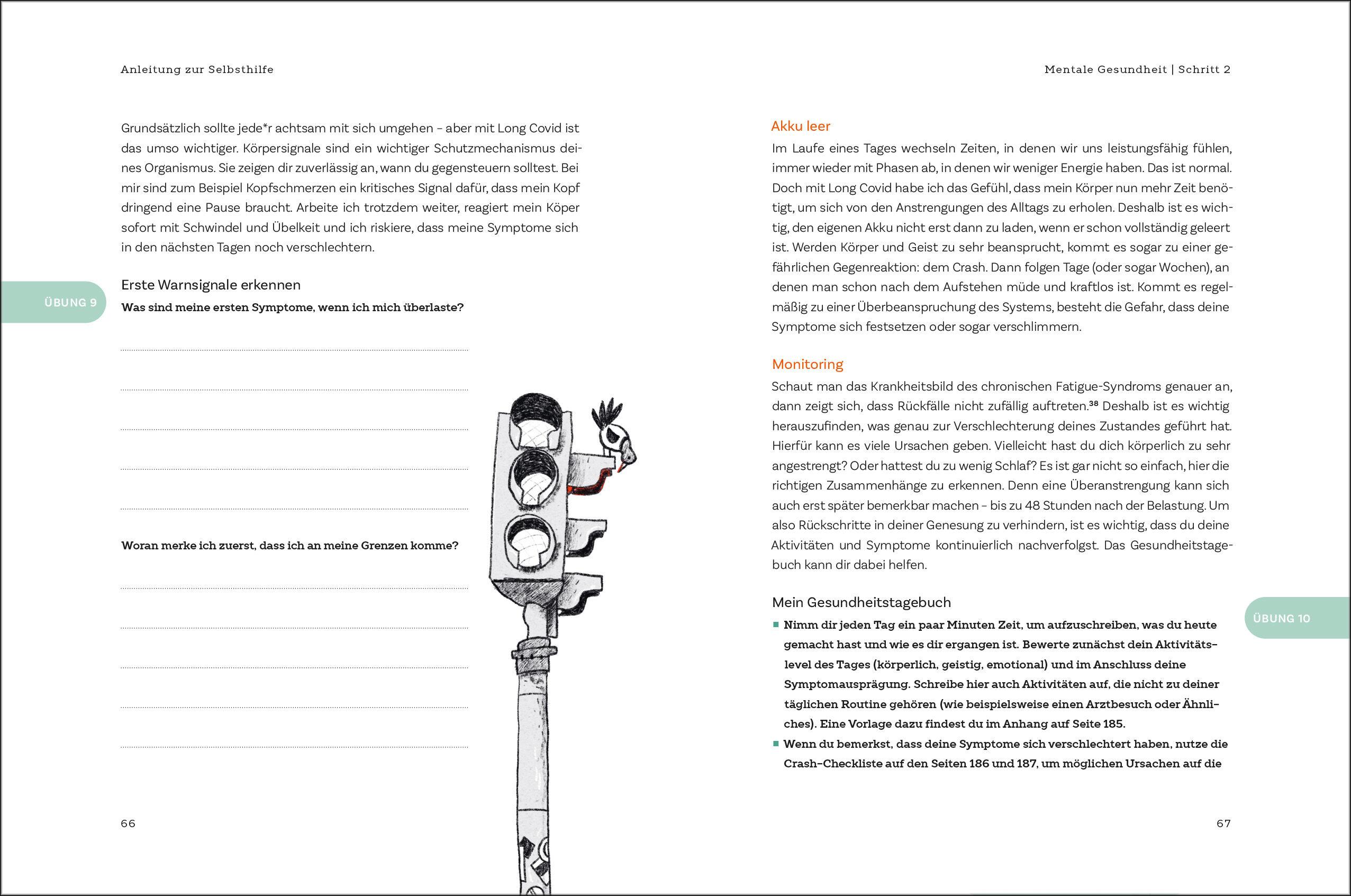 Beispielinhalt (Bild) Mit Long Covid zurück ins Leben