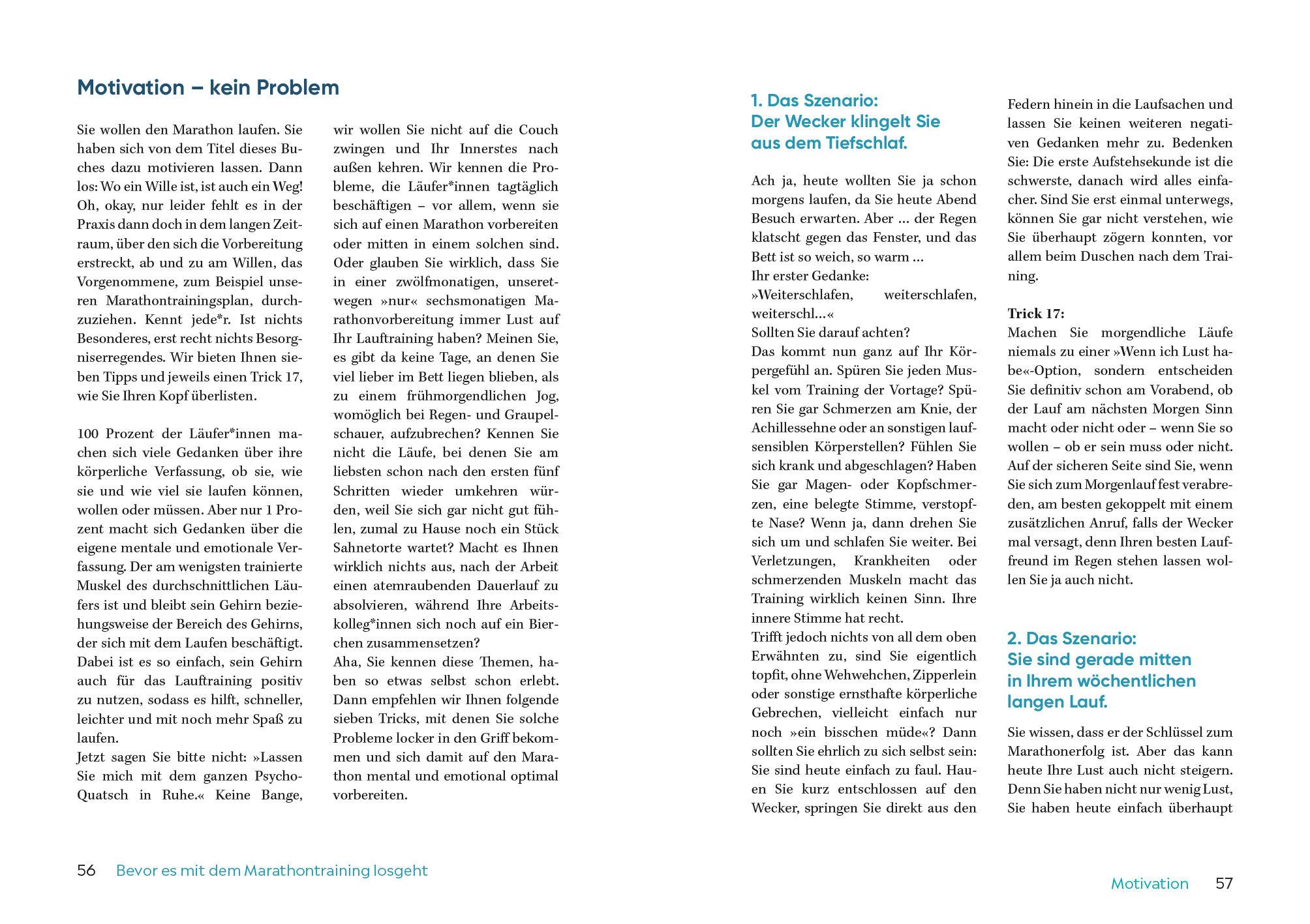 Beispielinhalt (Bild) Runner's World: Marathon kann Jede*r