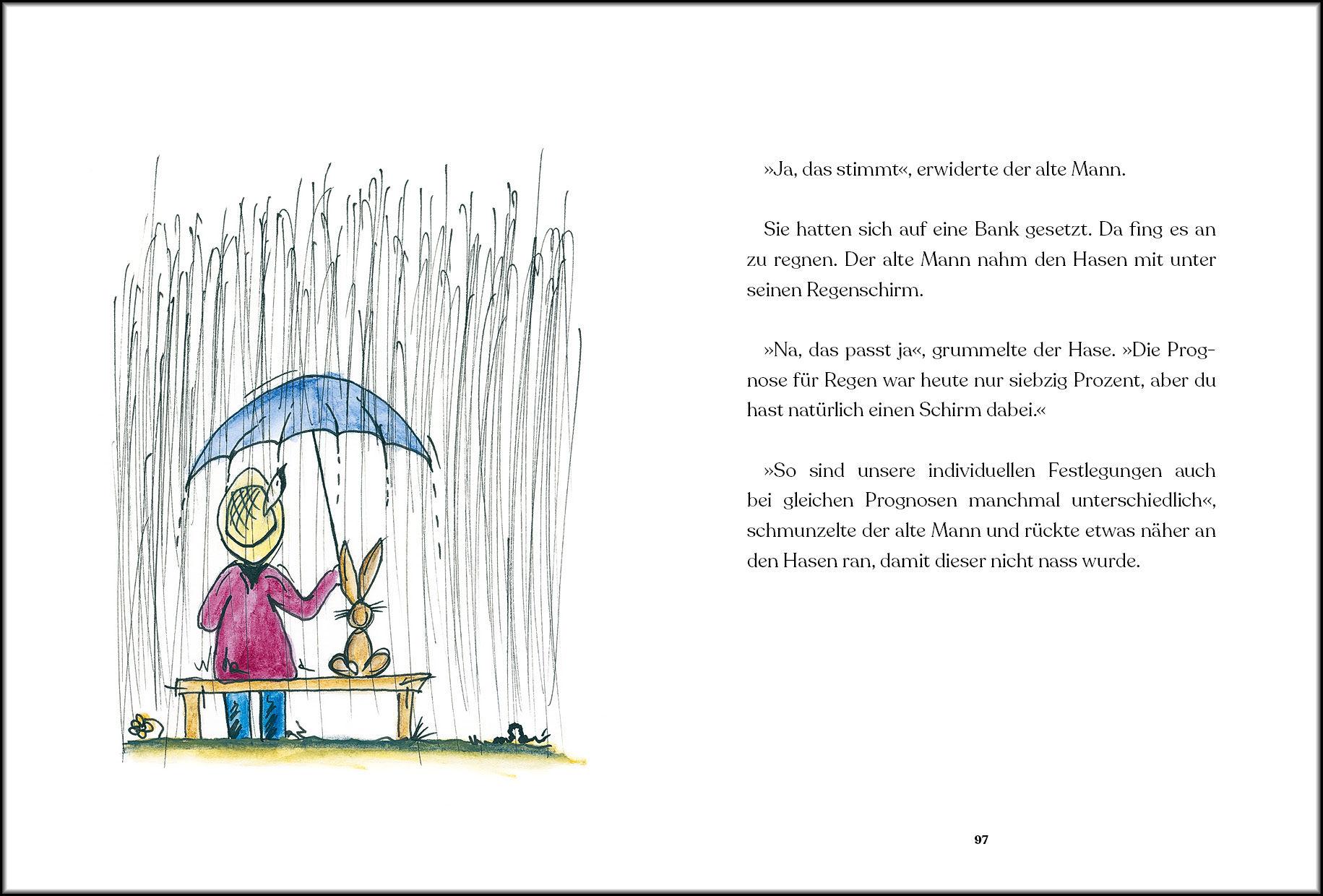 Beispielinhalt (Bild) Der alte Mann und der Hase