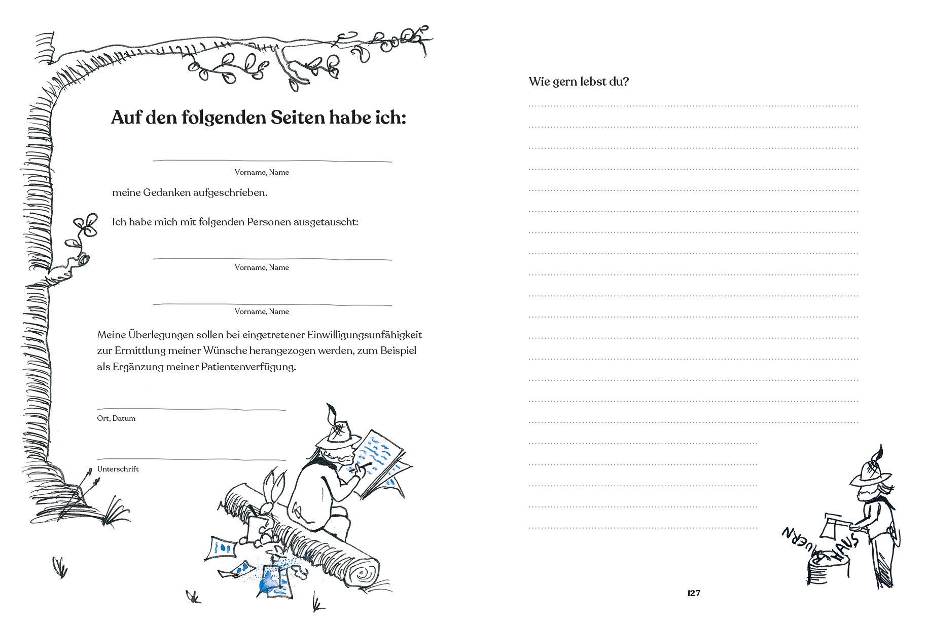 Beispielinhalt (Bild) Der alte Mann und der Hase