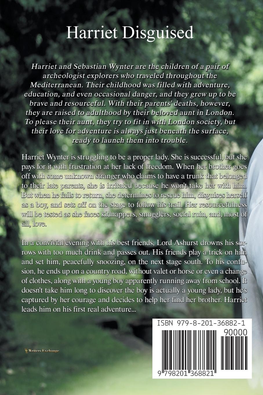 Rückseitencover Harriet Disguised