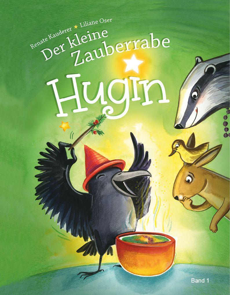 Vorderes Coverbild Der kleine Zauberrabe Hugin 1