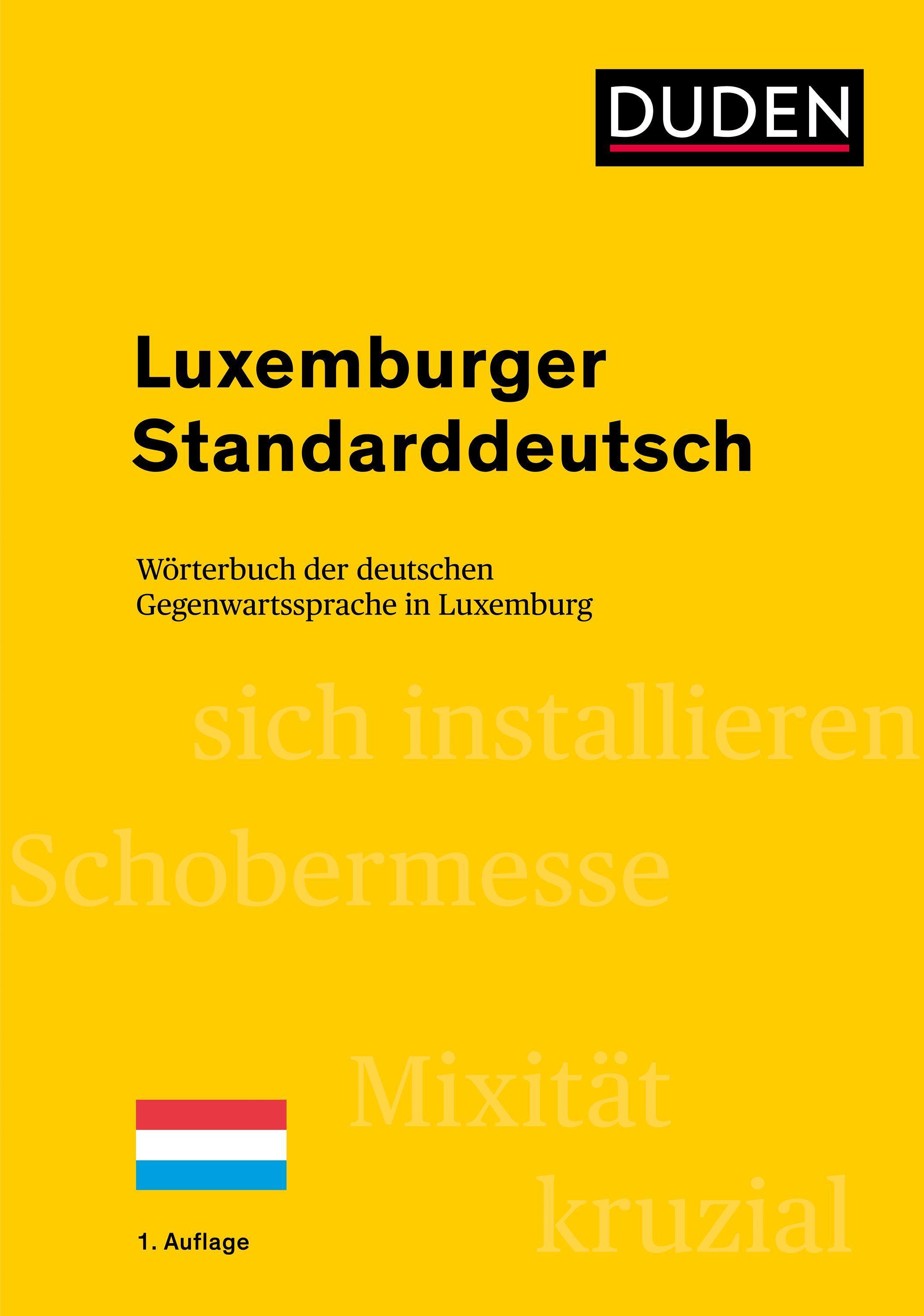 Vorderes Coverbild Luxemburger Standarddeutsch