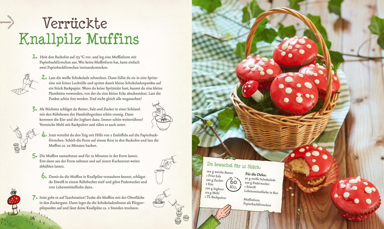 Beispielinhalt (Bild) Das große Räuber Hotzenplotz Koch- und Backbuch