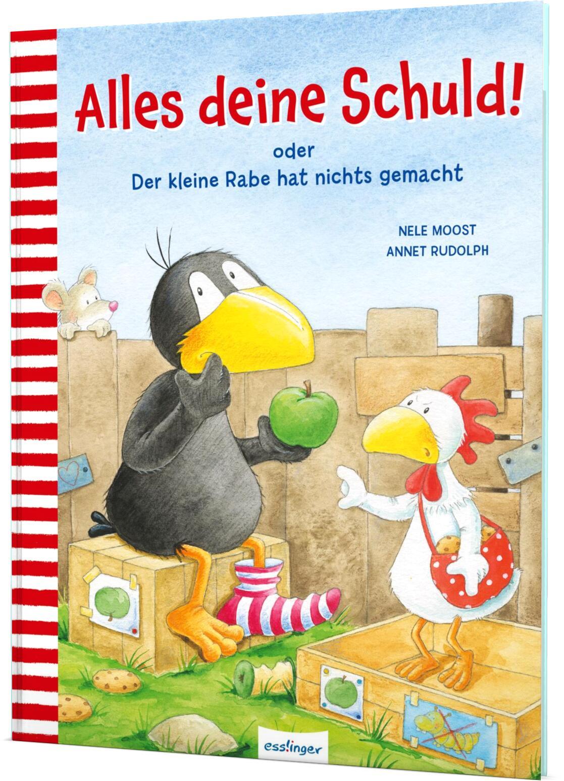 Vorderes Coverbild Der kleine Rabe Socke: Alles deine Schuld! oder Der kleine Rabe hat nichts gemacht