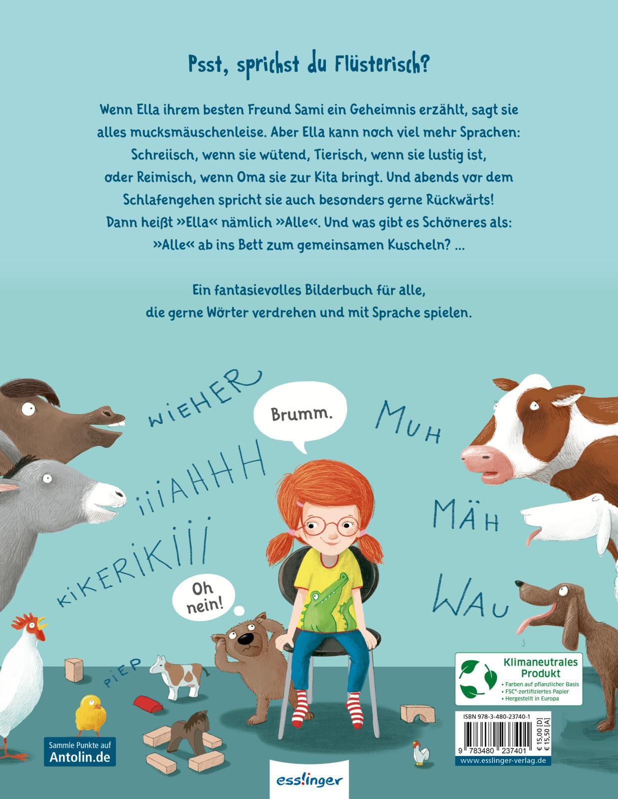 Rückseitencover Ella spricht tausend Sprachen
