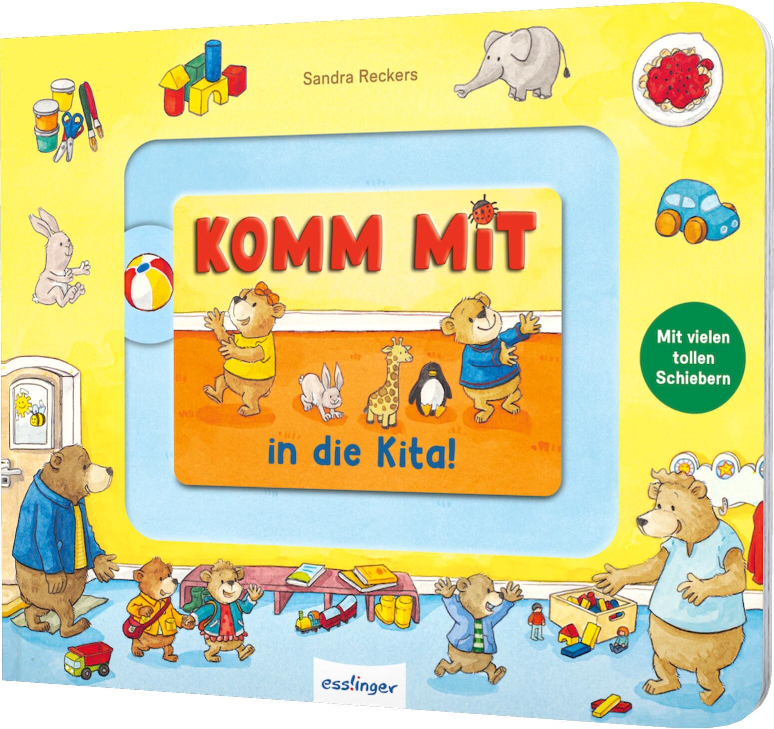 Vorderes Coverbild Meine Schiebebahn-Pappe: Komm mit in die Kita