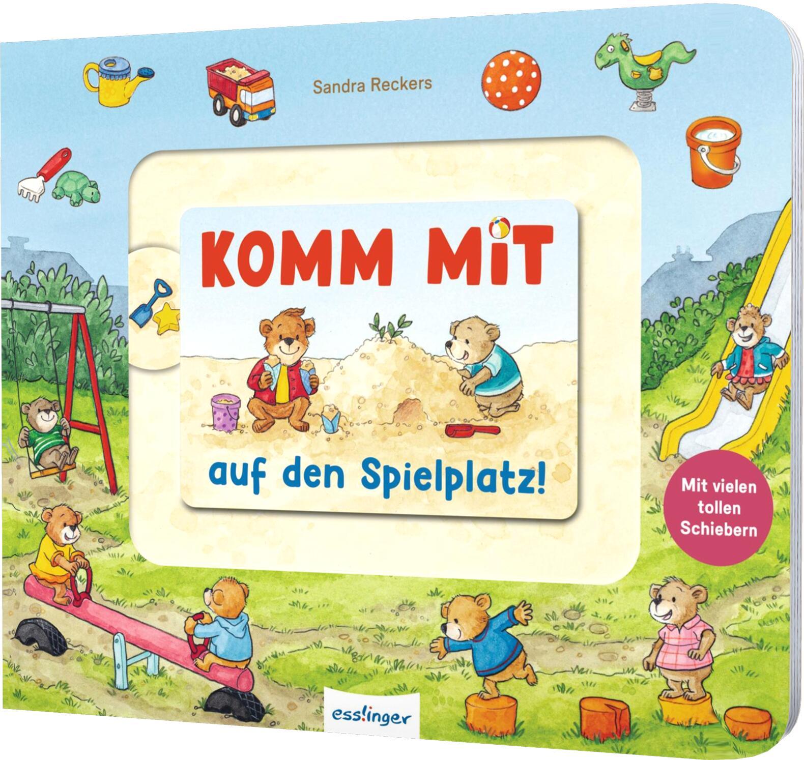 Vorderes Coverbild Meine Schiebebahn-Pappe: Komm mit auf den Spielplatz