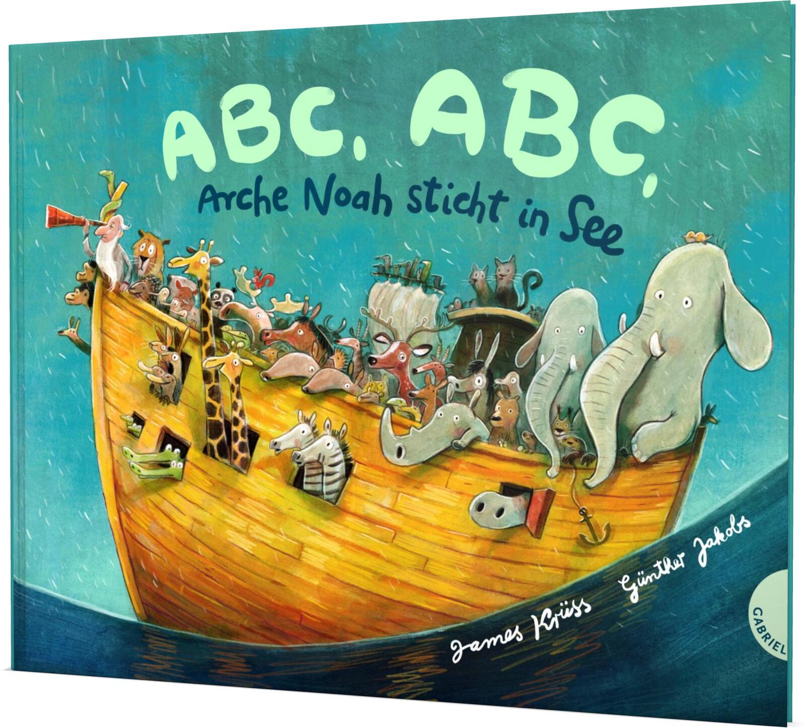 Vorderes Coverbild ABC, ABC, Arche Noah sticht in See