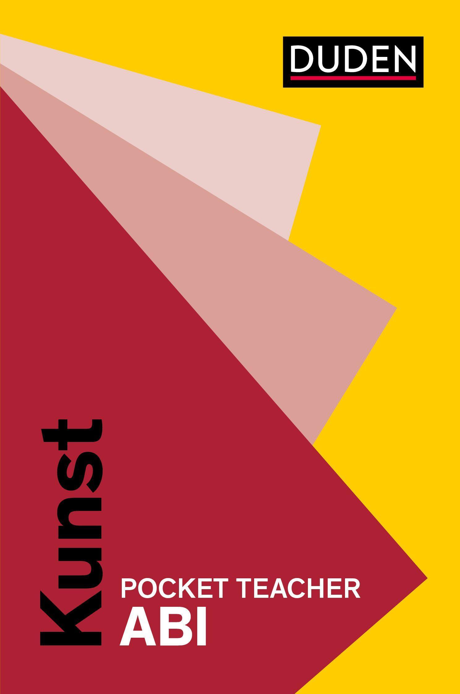 Vorderes Coverbild Pocket Teacher Abi Kunst