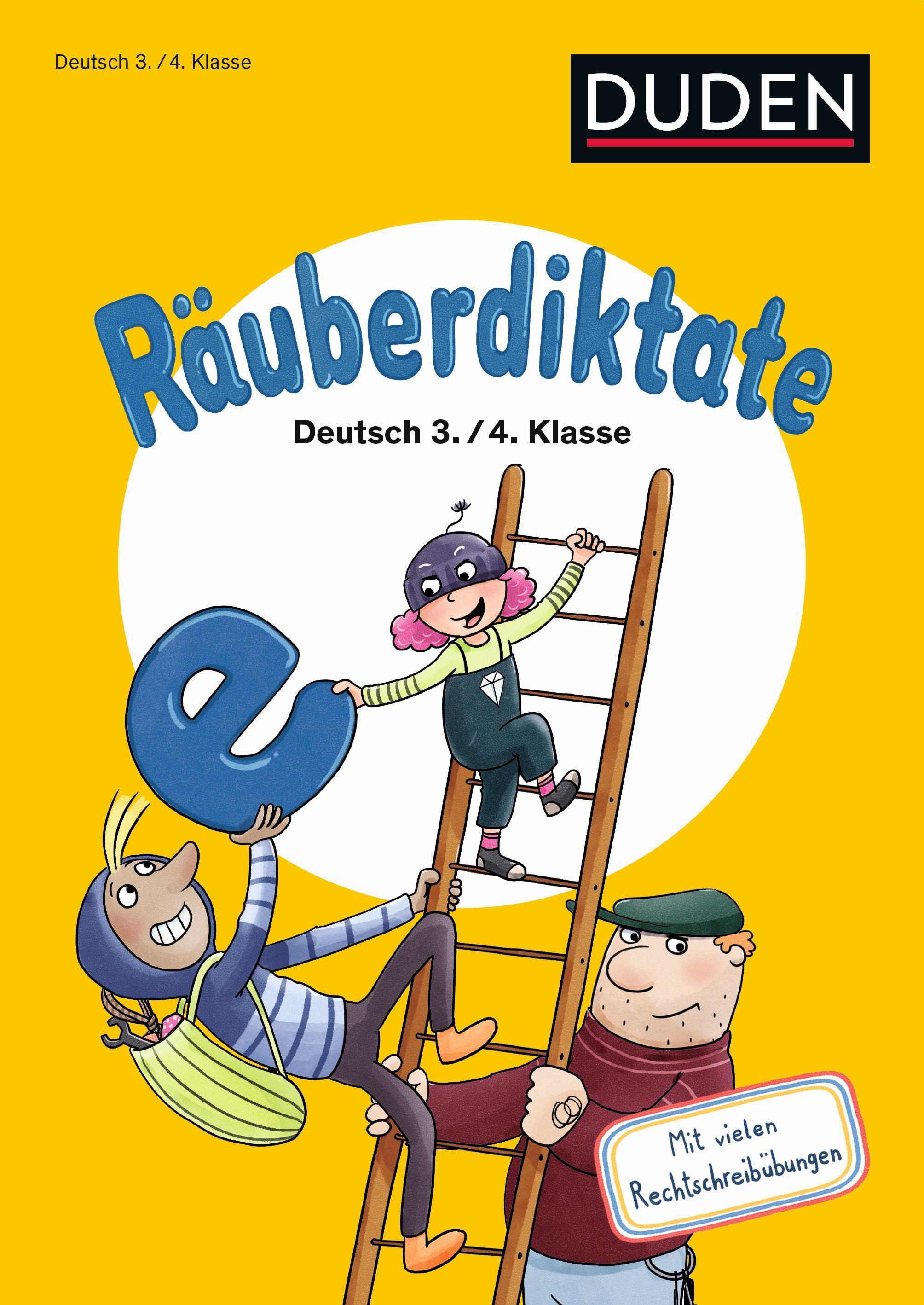 Vorderes Coverbild Räuberdiktate 3./4. Klasse
