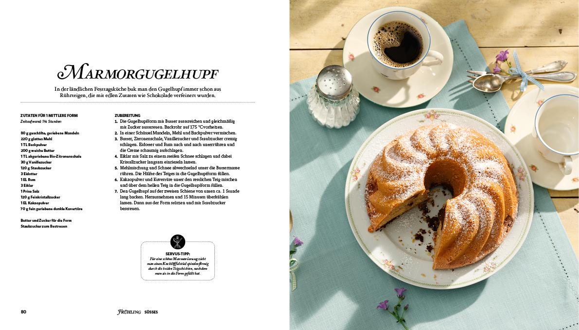 Beispielinhalt (Bild) Das große Servus-Kochbuch Band 1