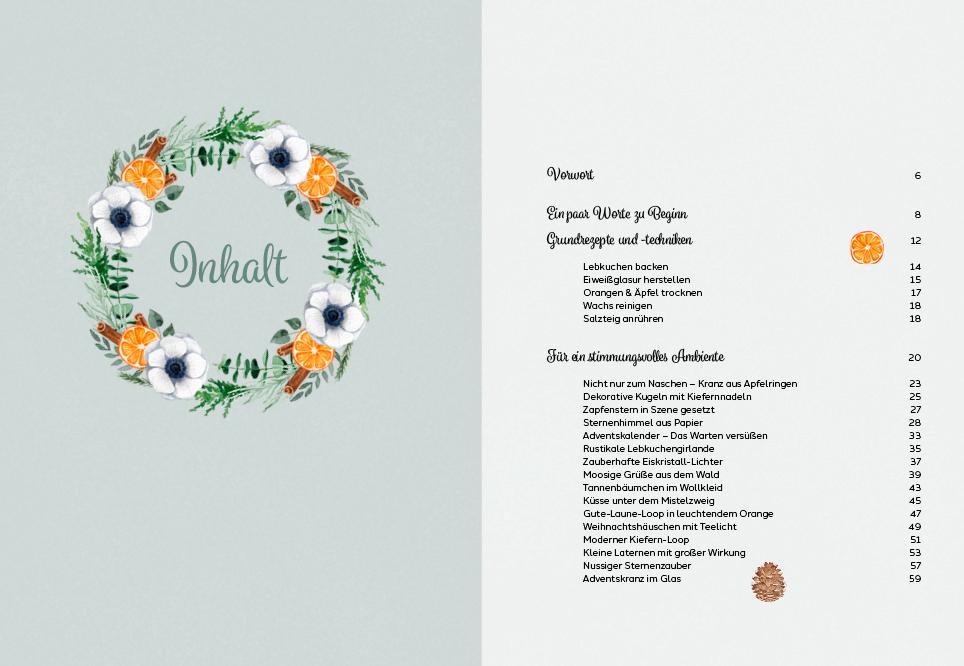 Beispielinhalt (Bild) Natürlich weihnachtlich