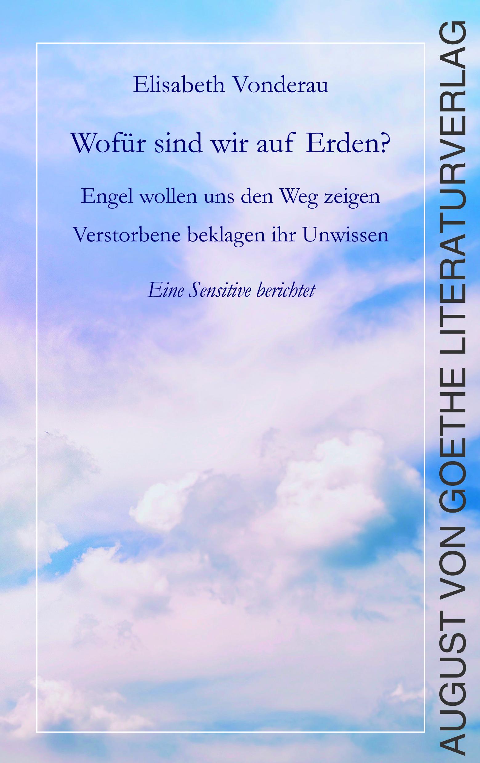Vorderes Coverbild Wofür sind wir auf Erden?
