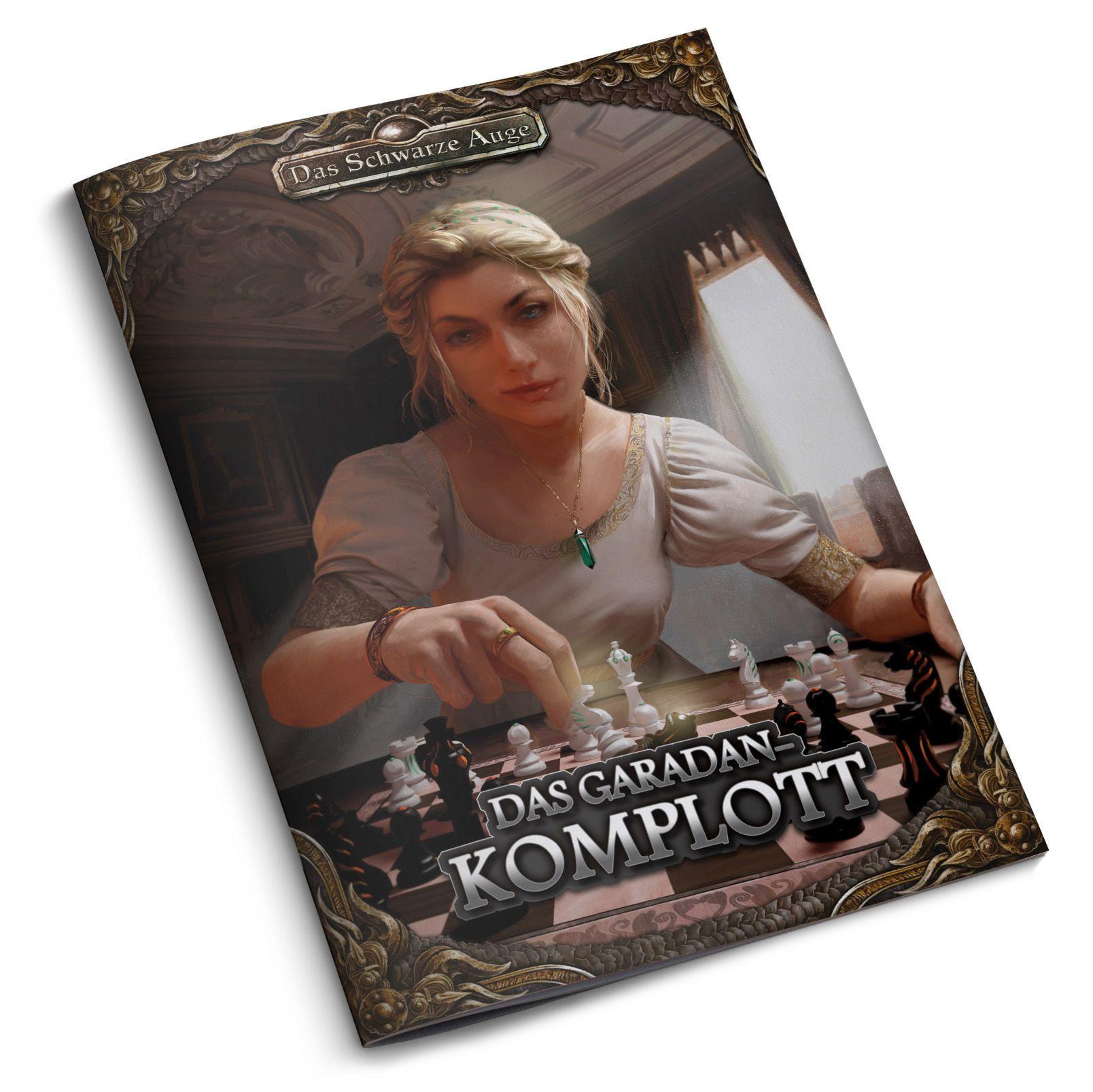 Vorderes Coverbild DSA5 - Das Garadan-Komplott (Soloabenteuer)