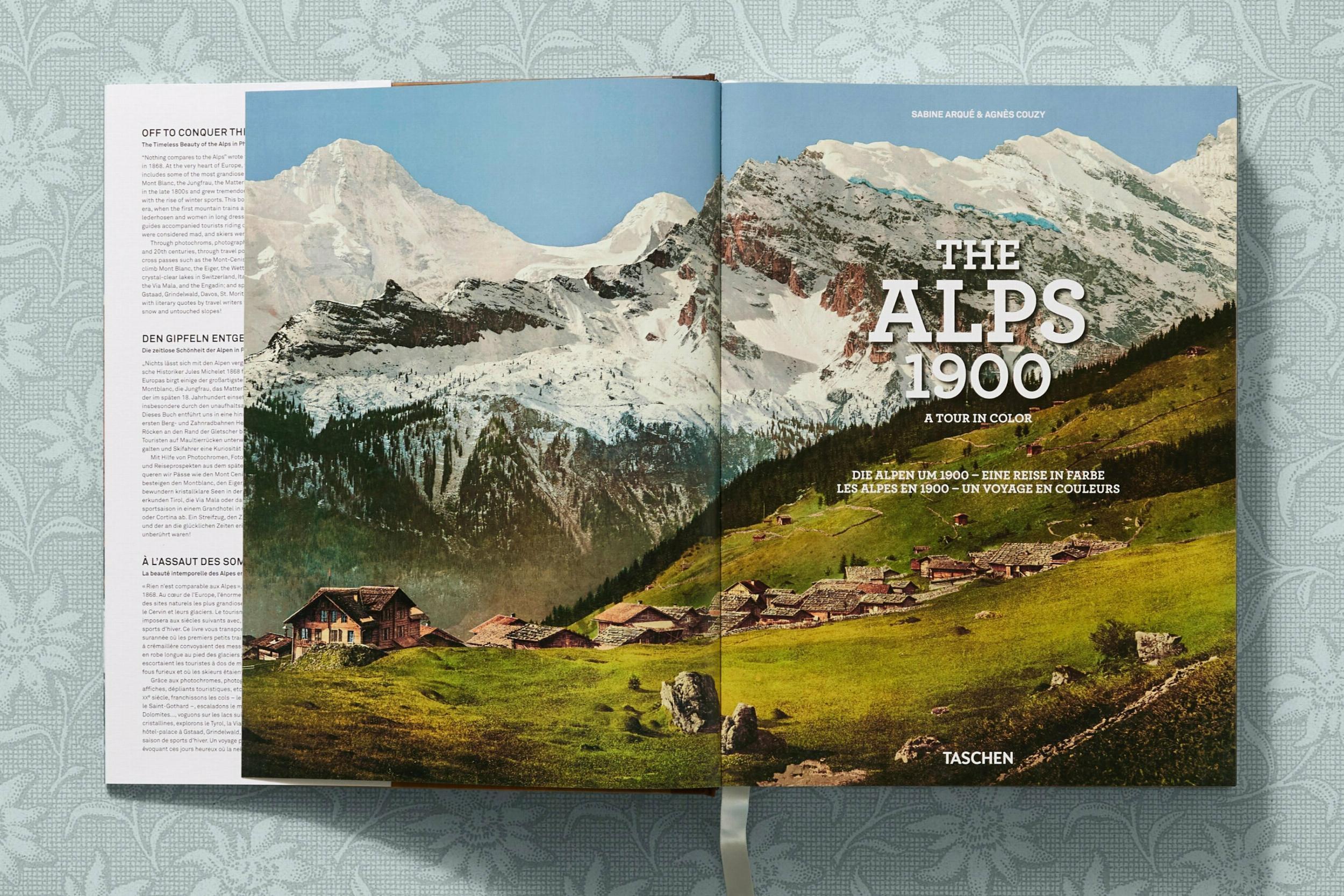 Beispielinhalt (Bild) The Alps 1900. A Portrait in Color