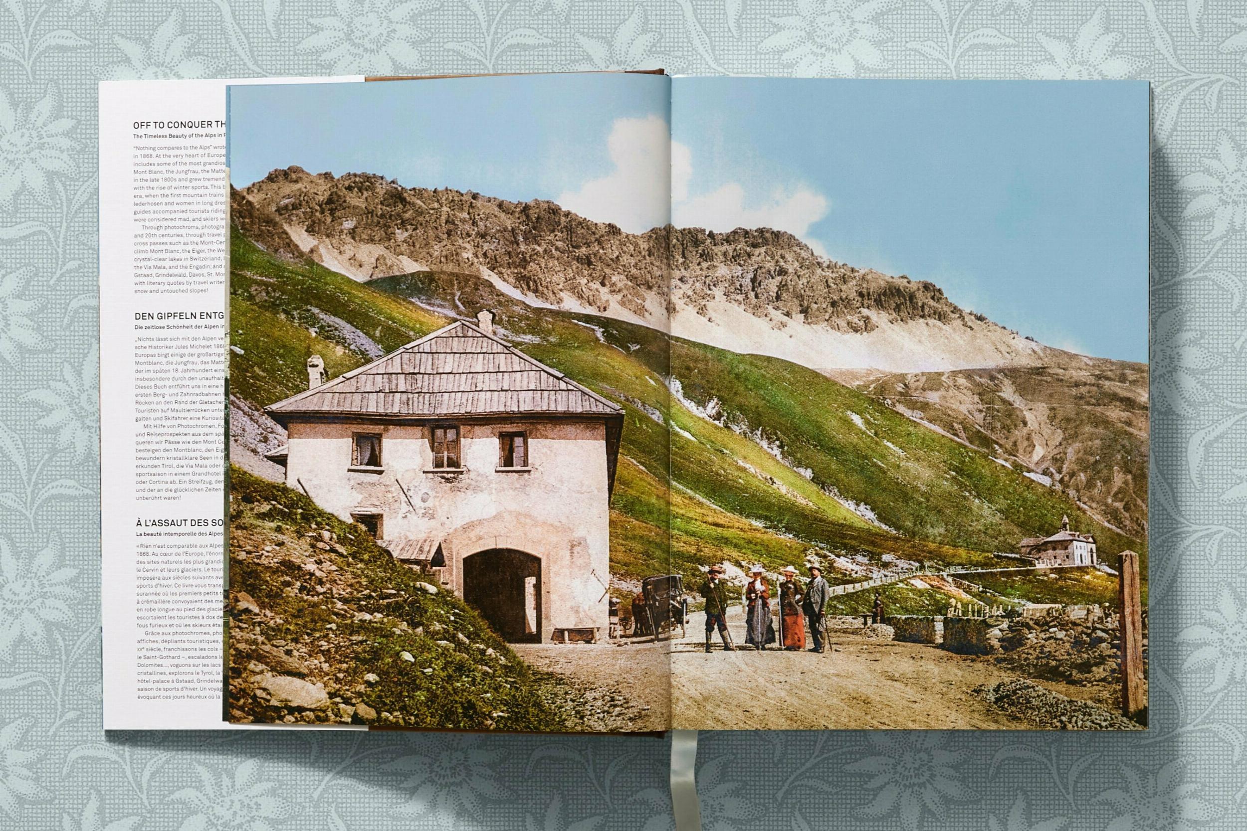 Beispielinhalt (Bild) The Alps 1900. A Portrait in Color