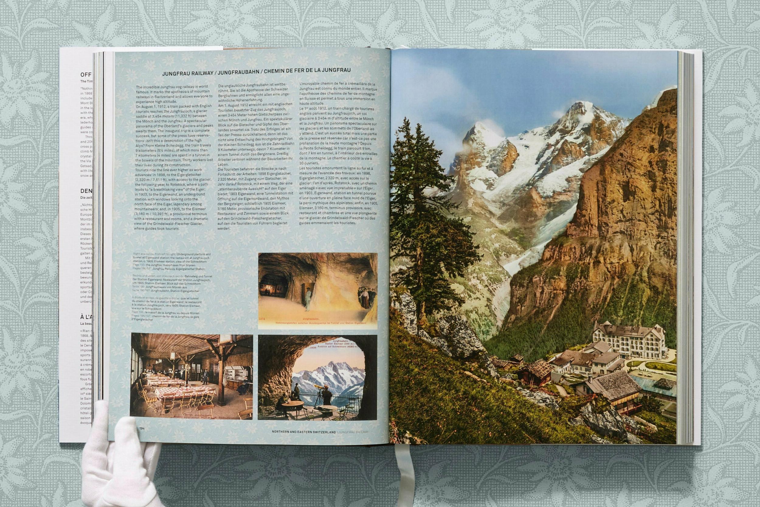 Beispielinhalt (Bild) The Alps 1900. A Portrait in Color