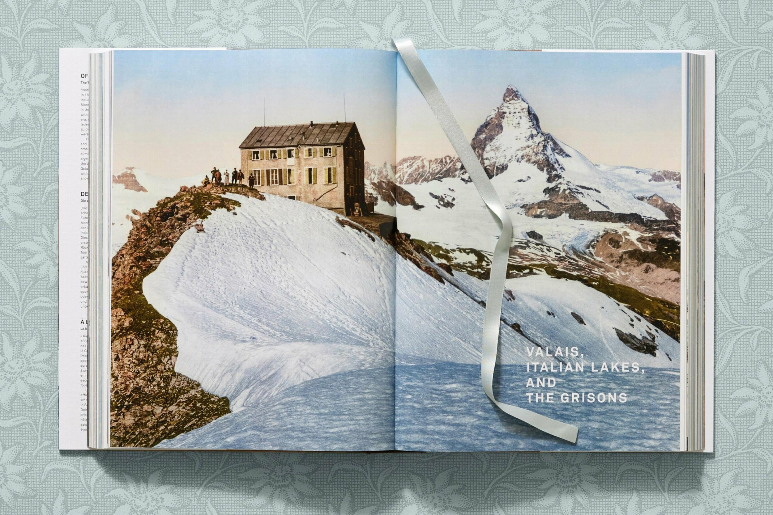 Beispielinhalt (Bild) The Alps 1900. A Portrait in Color