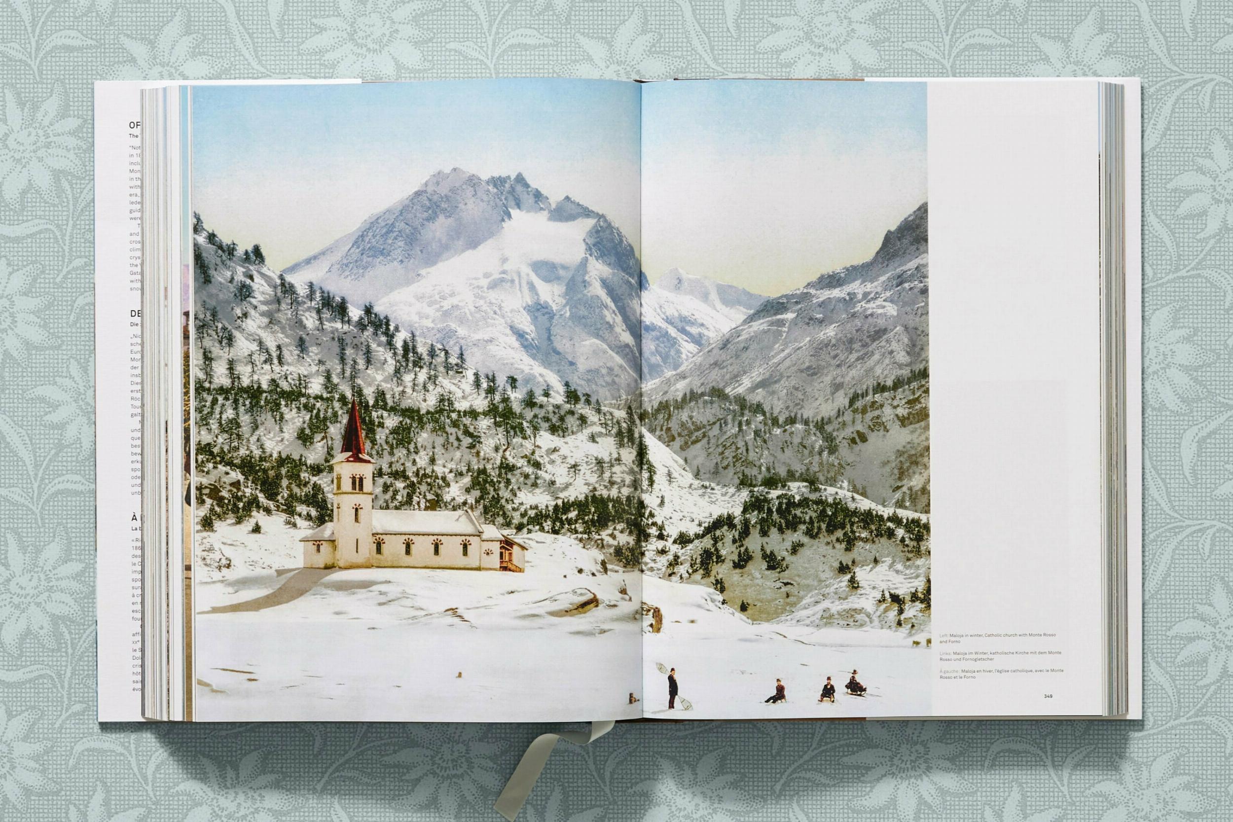 Beispielinhalt (Bild) The Alps 1900. A Portrait in Color