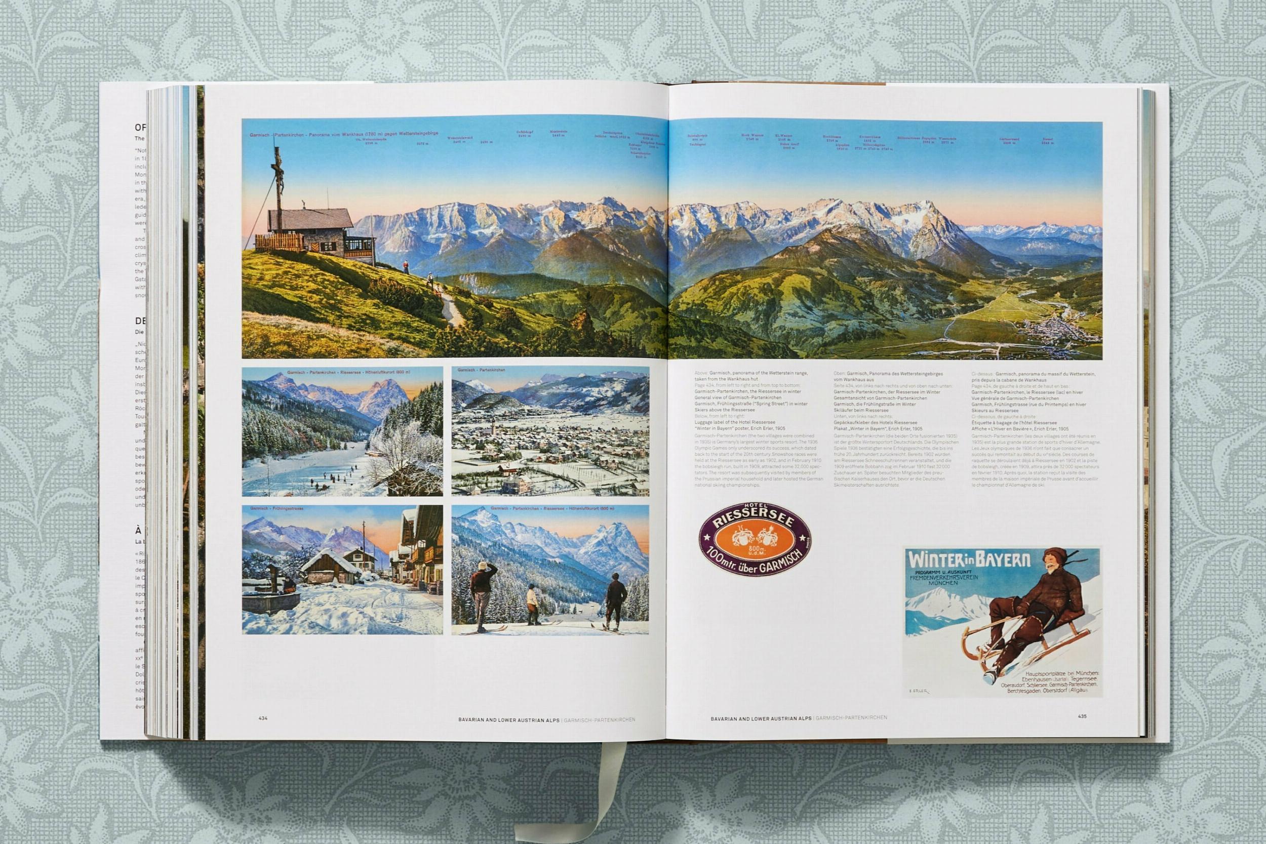 Beispielinhalt (Bild) The Alps 1900. A Portrait in Color
