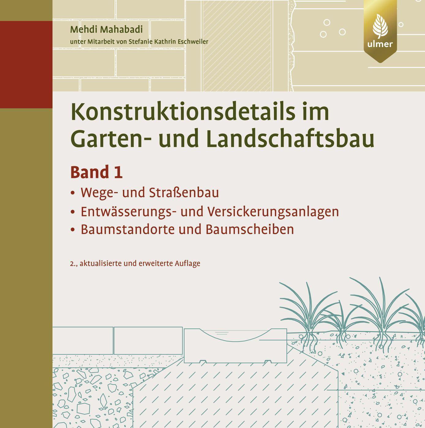 Vorderes Coverbild Konstruktionsdetails im Garten- und Landschaftsbau - Band 1