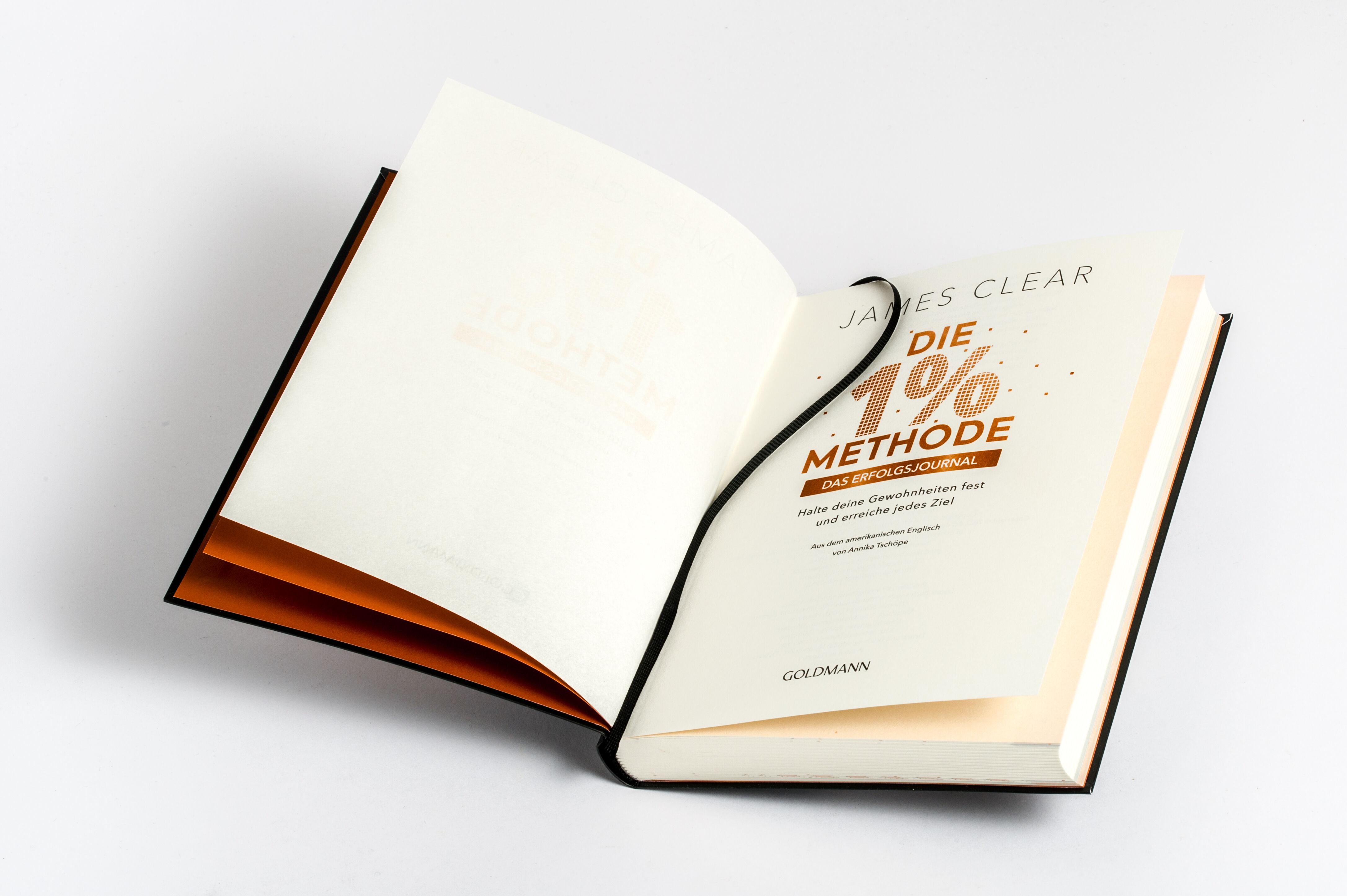 Beispielinhalt (Bild) Die 1%-Methode - Das Erfolgsjournal