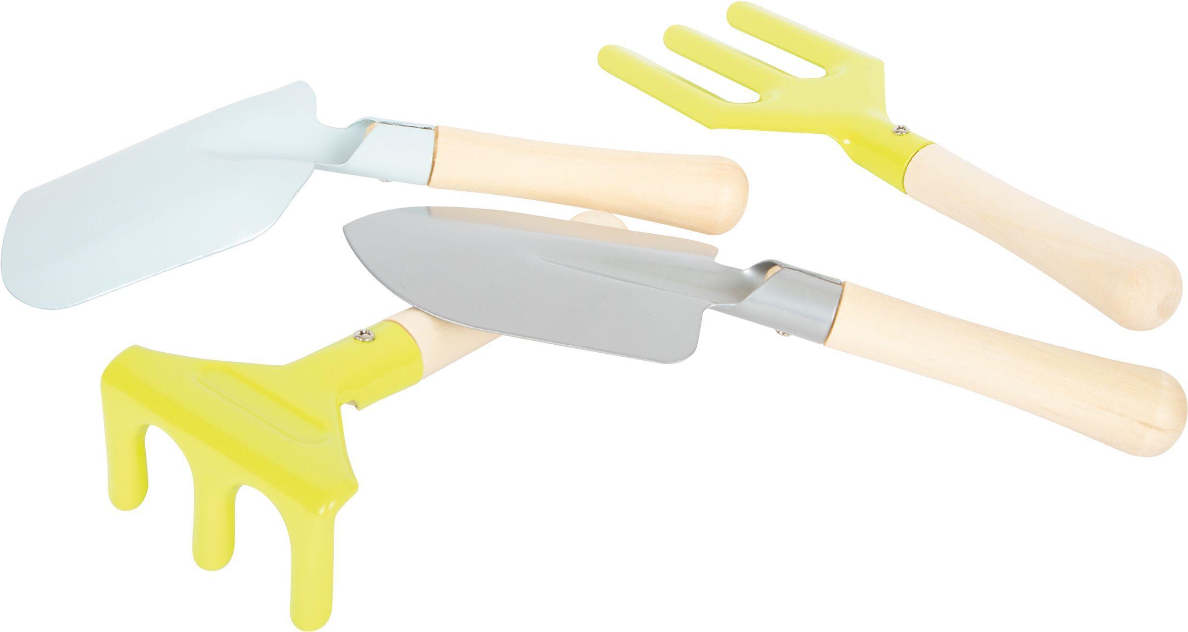 Beispielinhalt (Bild) Gartenschürze mit Gartenwerkzeug