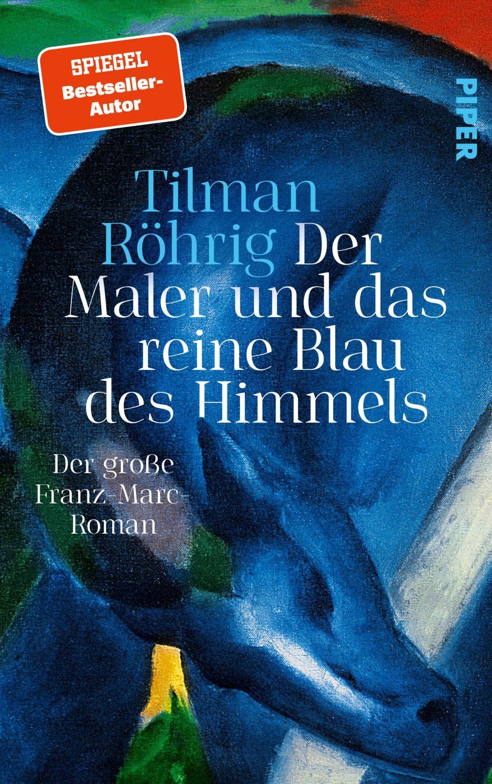 Vorderes Coverbild Der Maler und das reine Blau des Himmels
