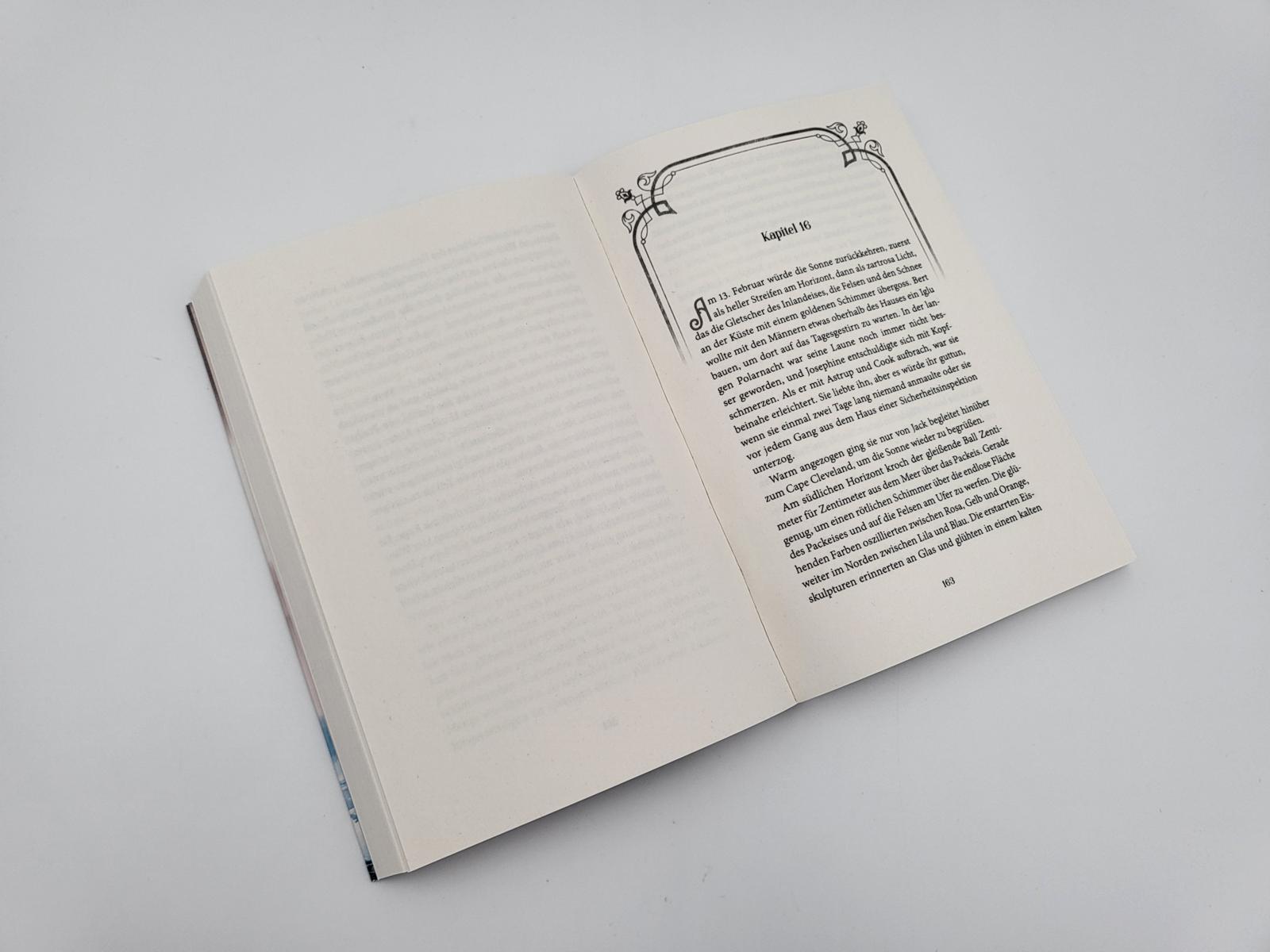 Beispielinhalt (Bild) Die Pionierin im ewigen Eis