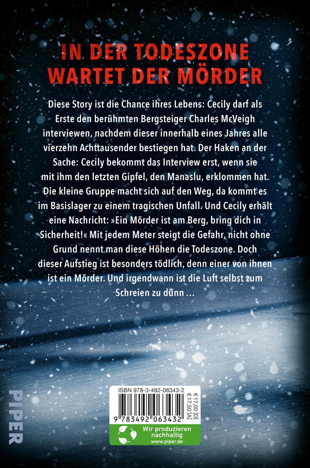 Rückseitencover Der Aufstieg - In eisiger Höhe wartet der Tod