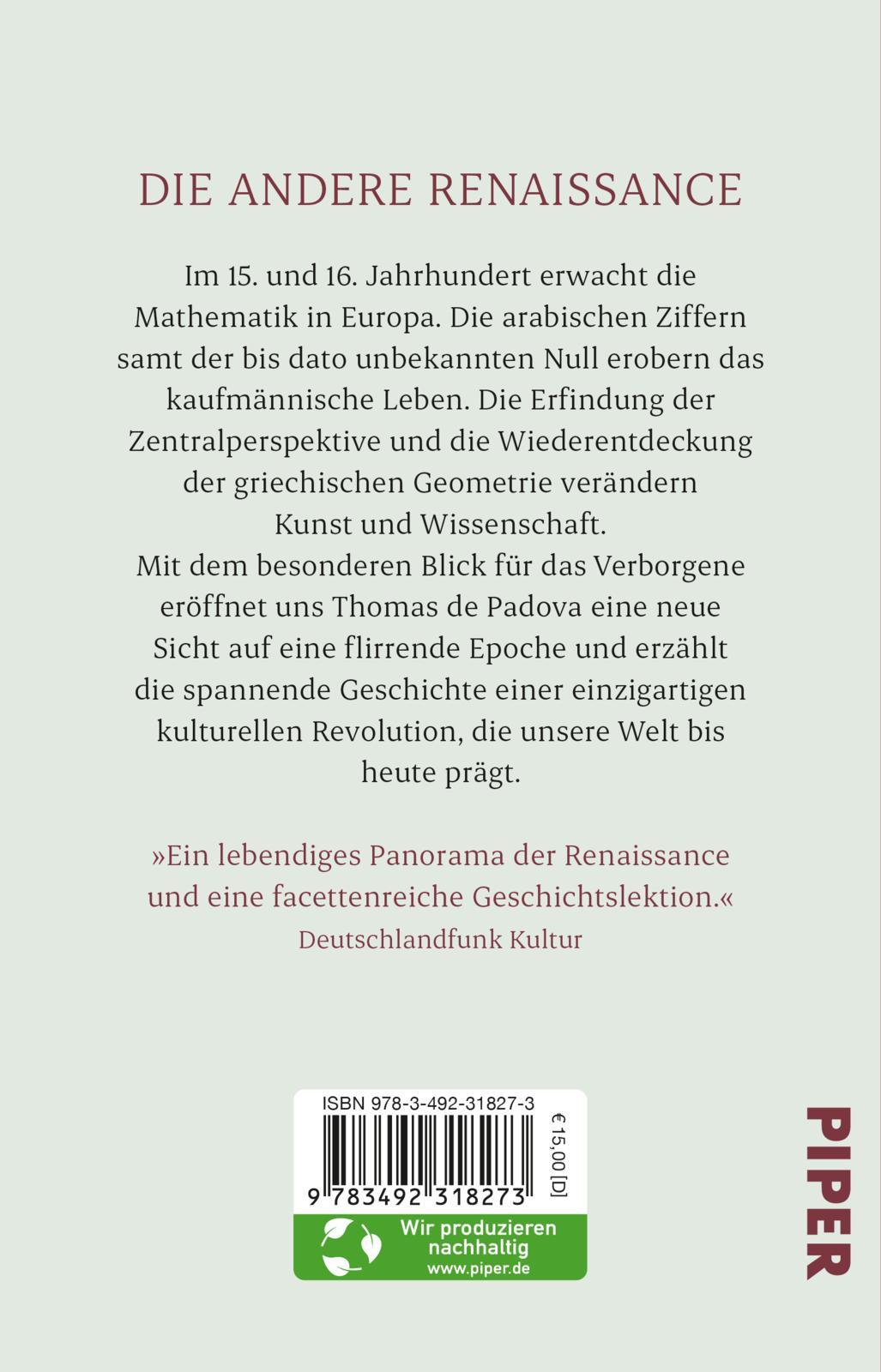 Rückseitencover Alles wird Zahl