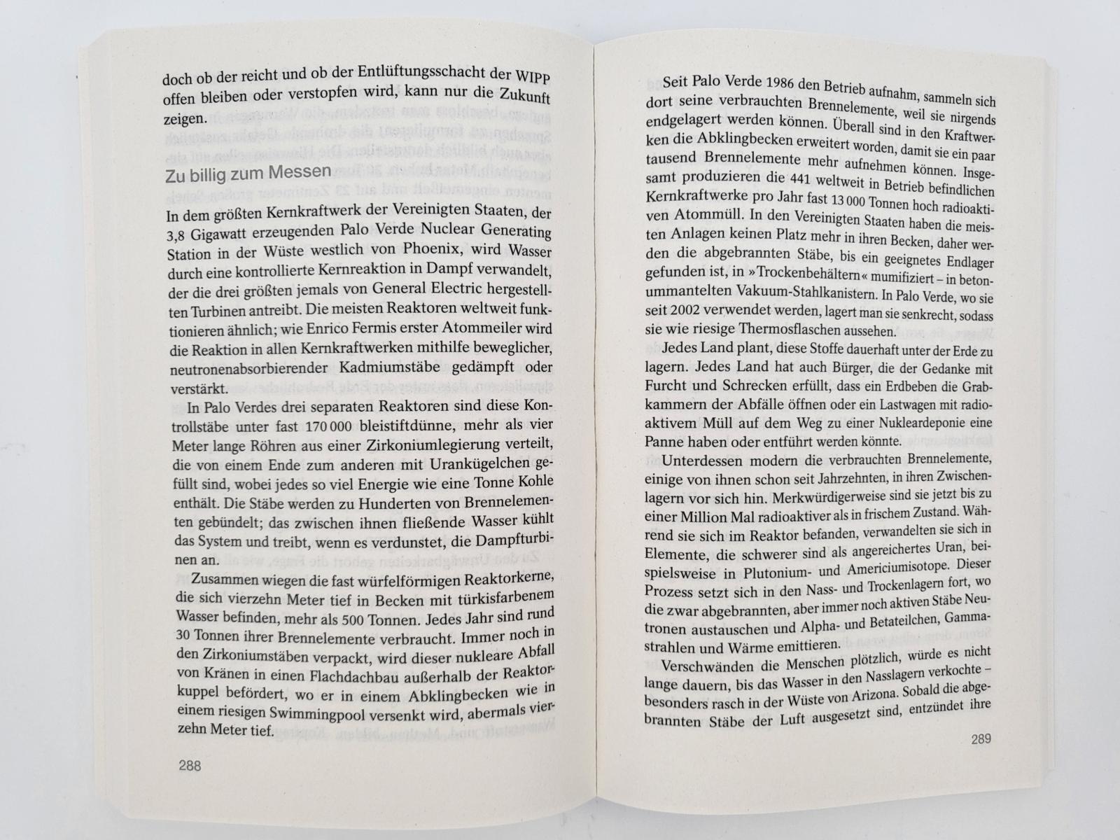 Beispielinhalt (Bild) Die Welt ohne uns